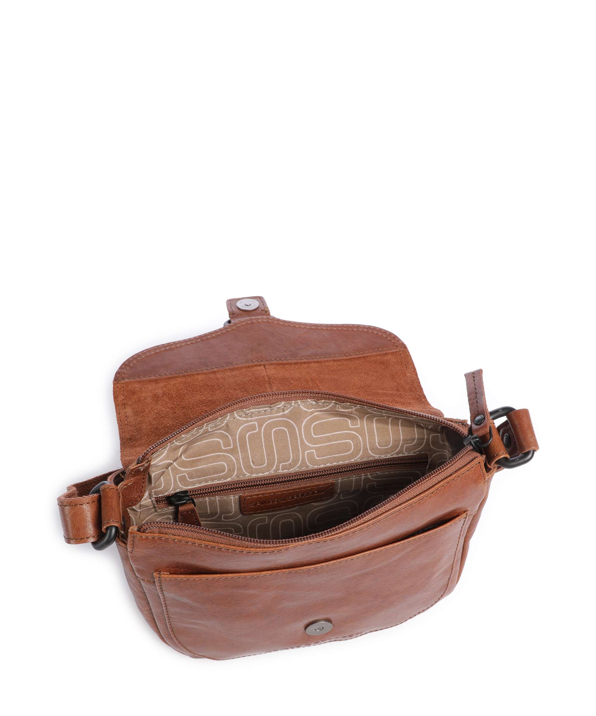 Spikes & Sparrow Bronco Dilianne Crossbody tas brandy - Image 6