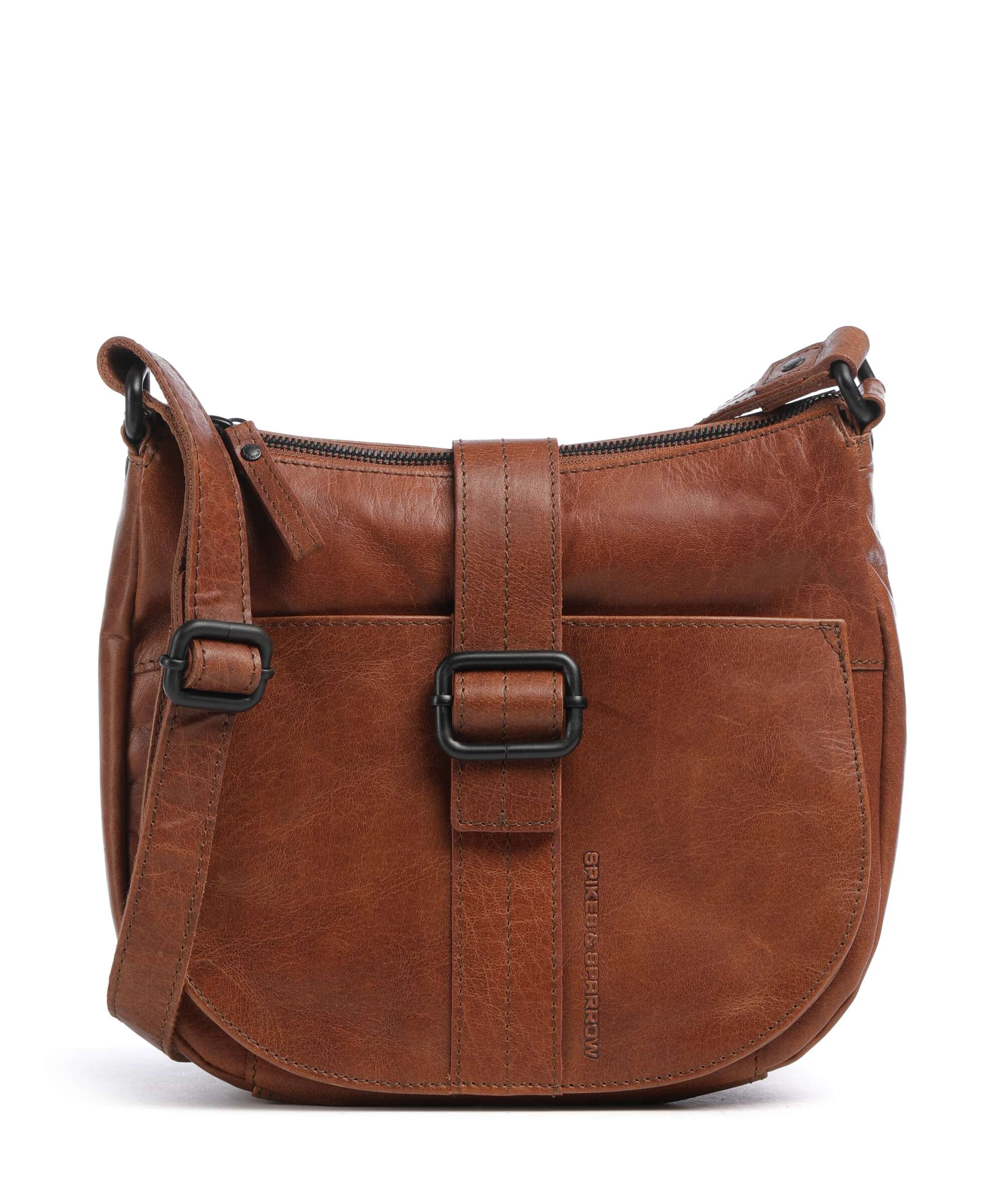 Spikes & Sparrow Bronco Donnella Crossbody tas brandy