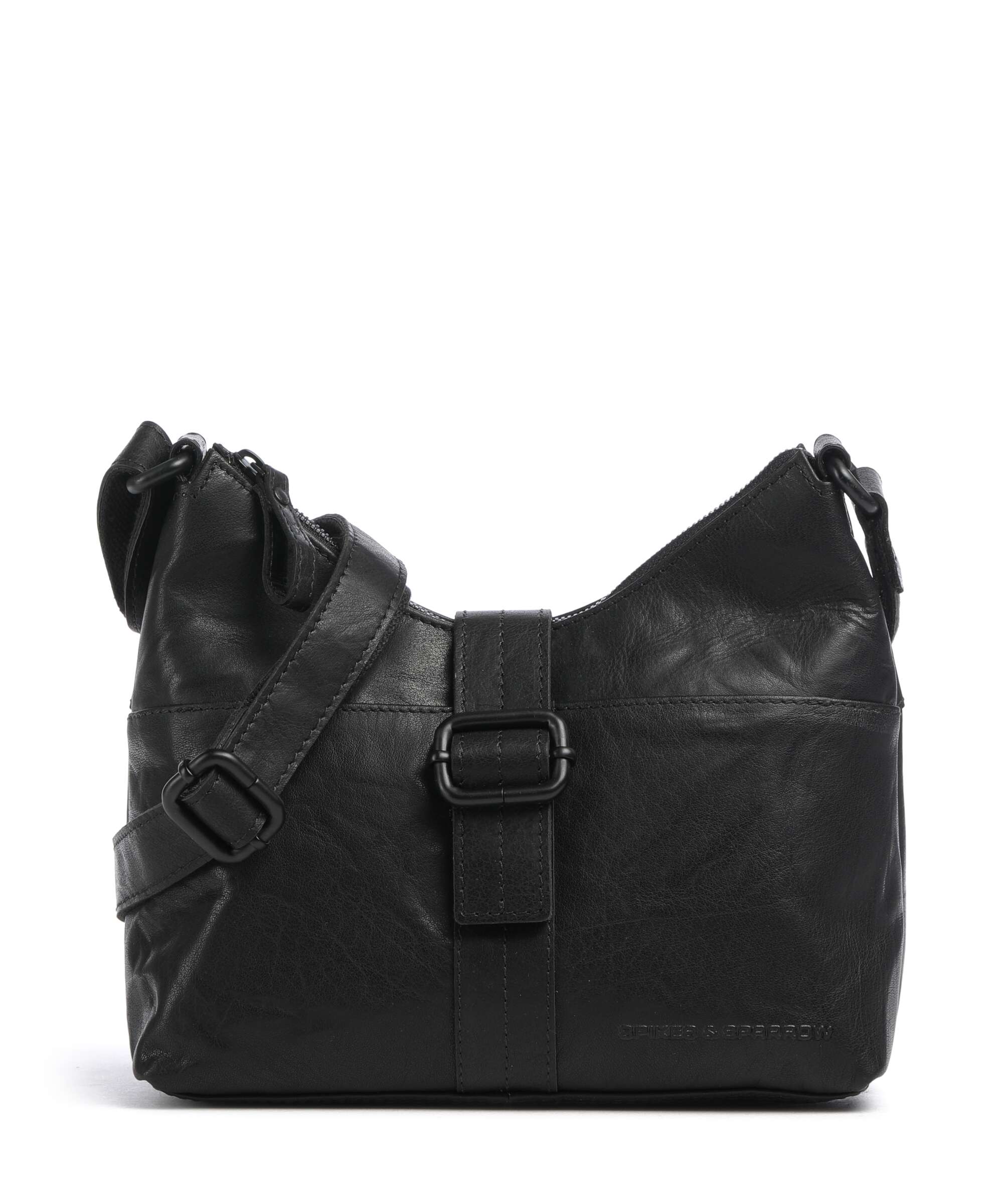 Spikes & Sparrow Bronco Ellesse Crossbody tas black