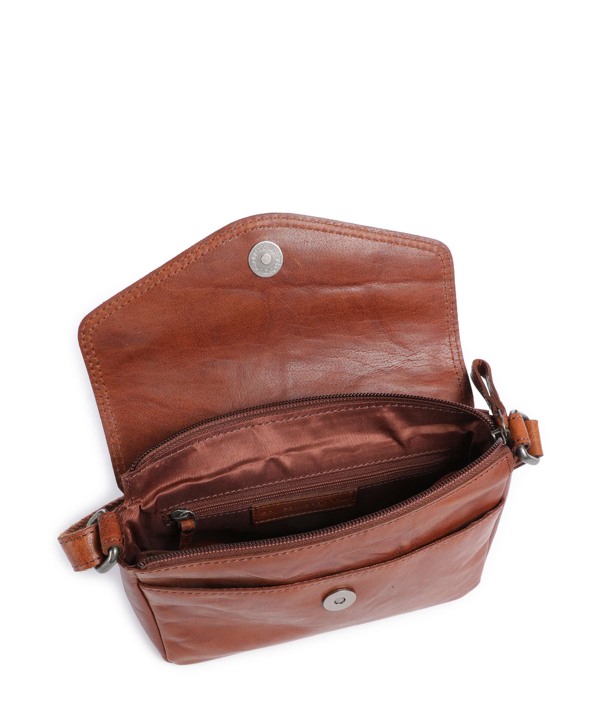 Spikes & Sparrow Bronco Emmalyn Crossbody tas brandy - Image 6