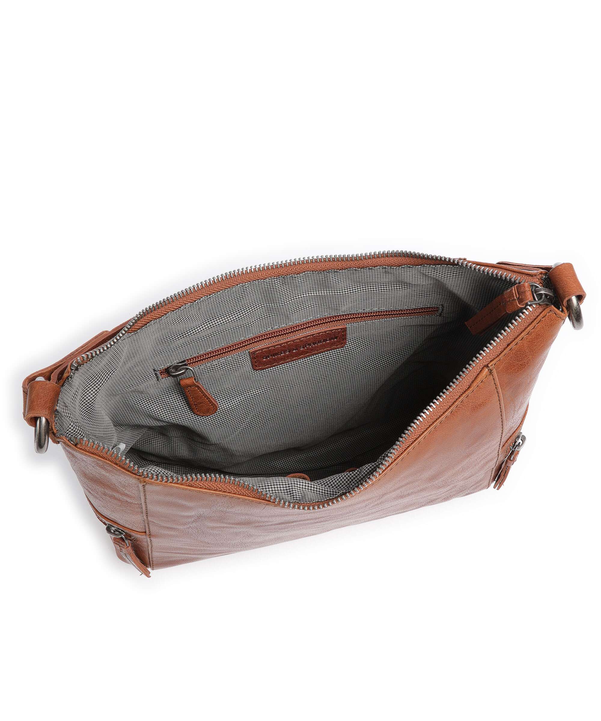 Spikes & Sparrow Bronco Hobo tas brandy - Image 5