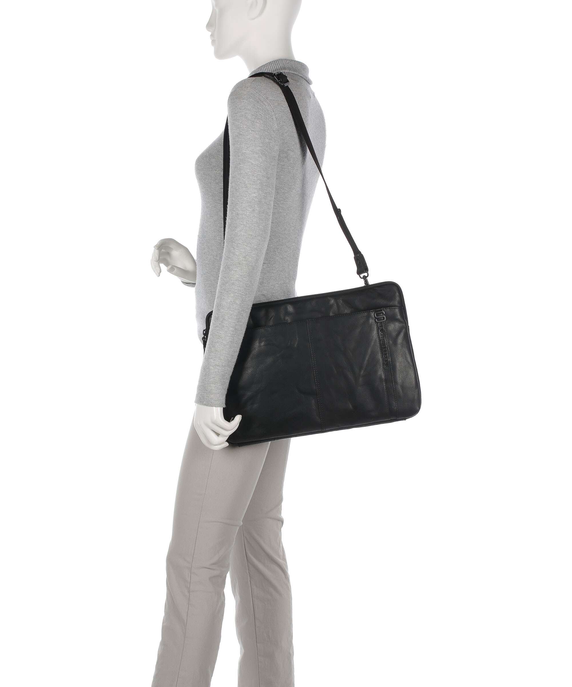 Spikes & Sparrow Bronco Laptoptas black - Image 3