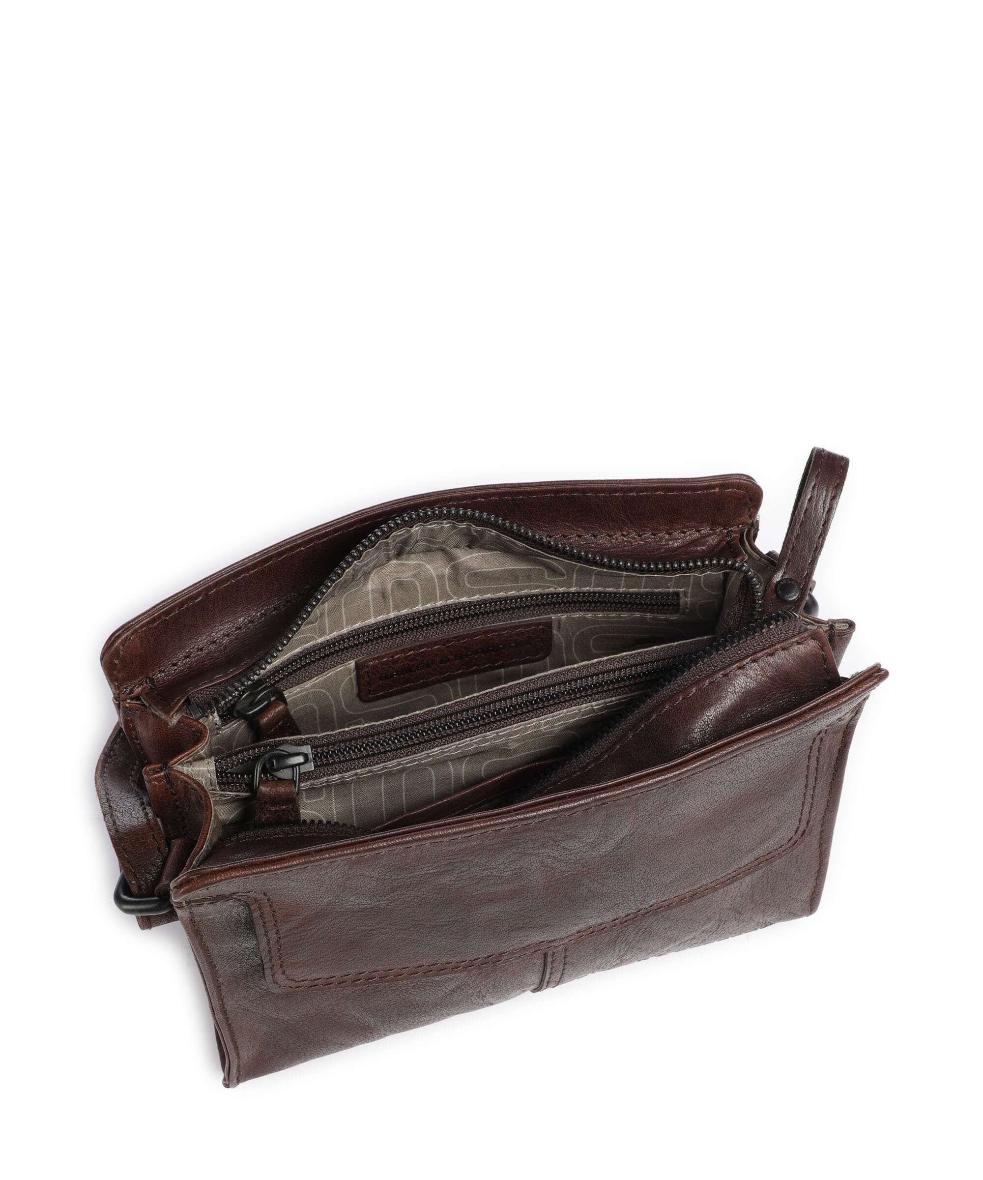 Spikes & Sparrow Bronco Leyla Crossbody tas dunkelbraun - Image 6