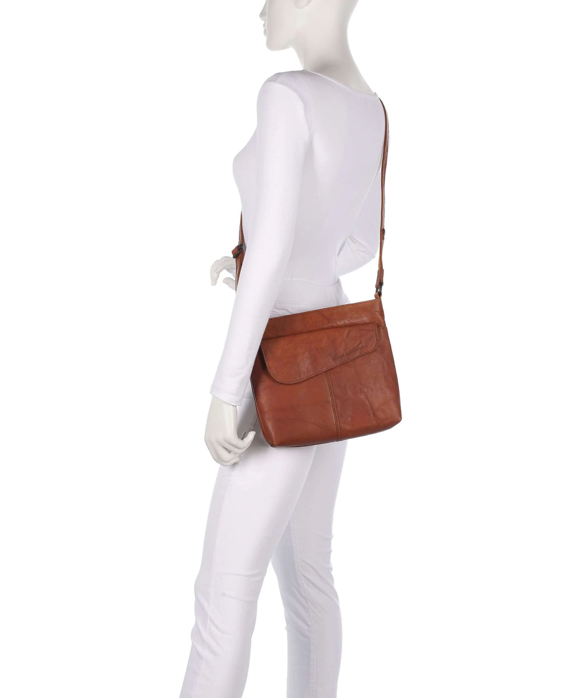 Spikes & Sparrow Bronco Madoline Crossbody tas brandy - Image 3