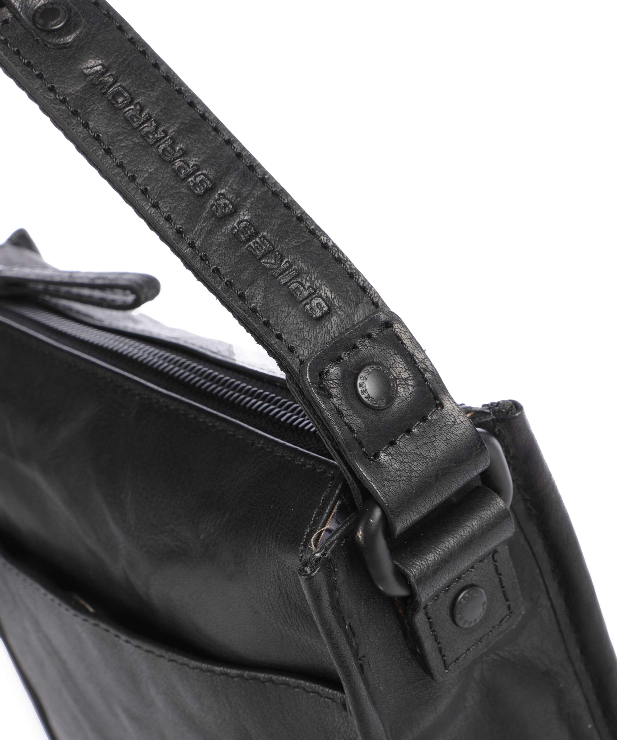 Spikes & Sparrow Bronco Margo Crossbody tas black - Image 4