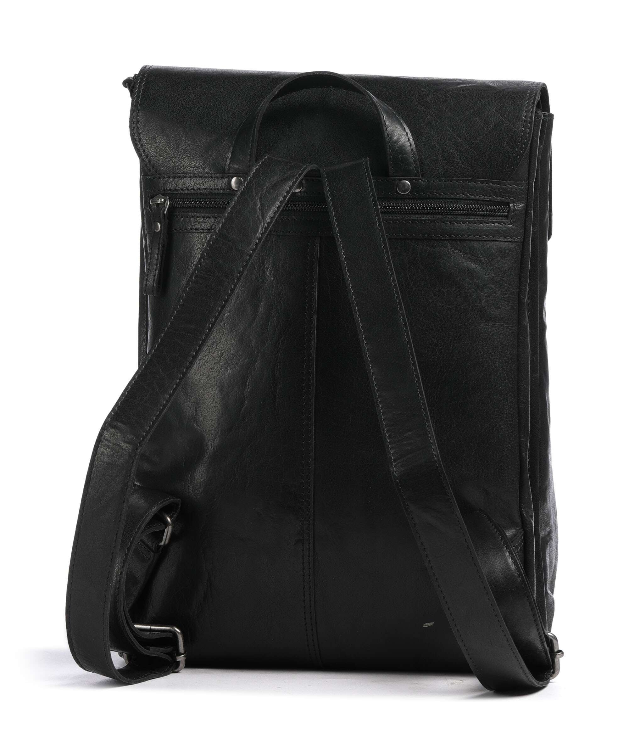 Spikes & Sparrow Bronco Marlotte Laptop rugzak black - Image 2