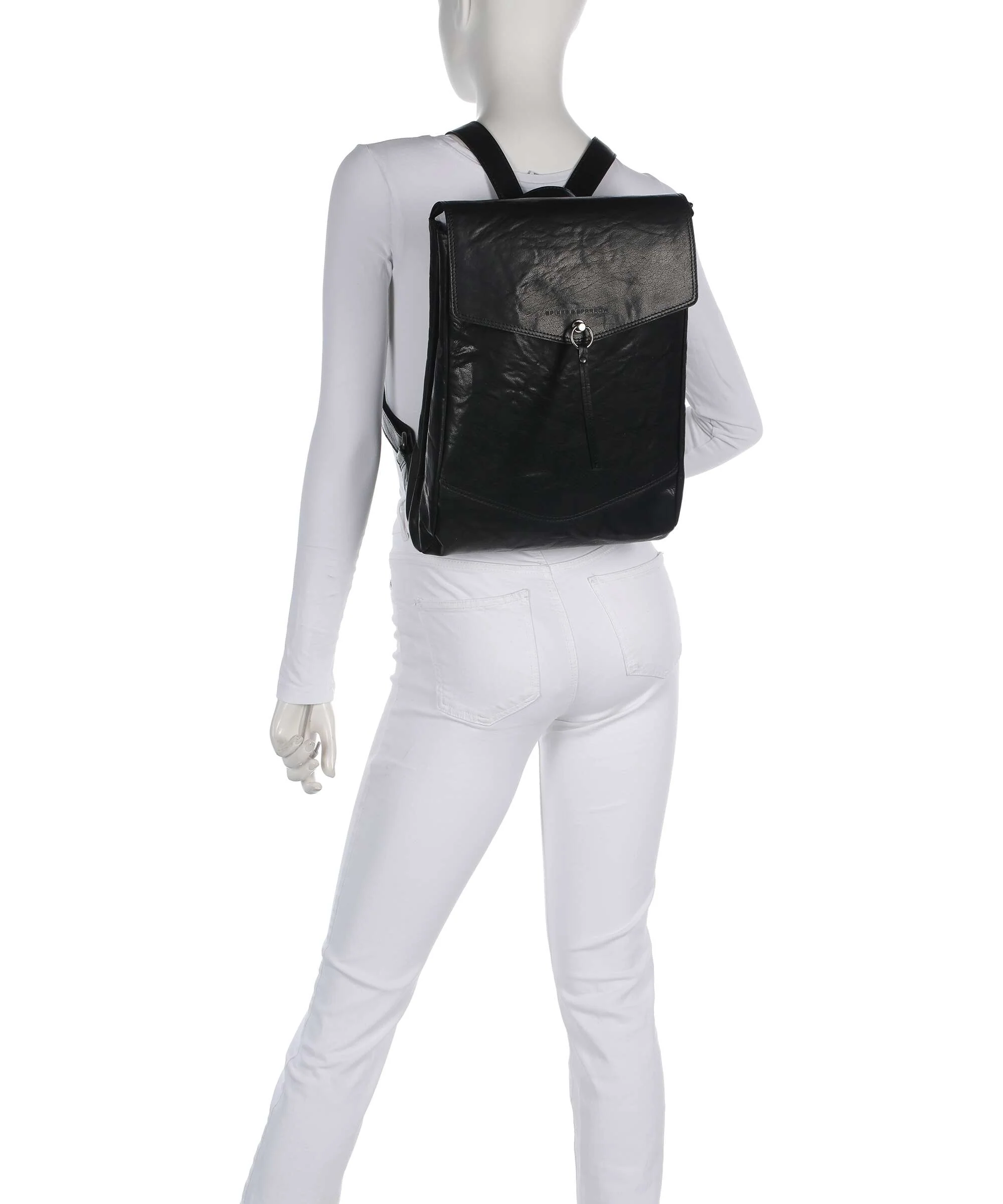 Spikes & Sparrow Bronco Marlotte Laptop rugzak black - Image 3