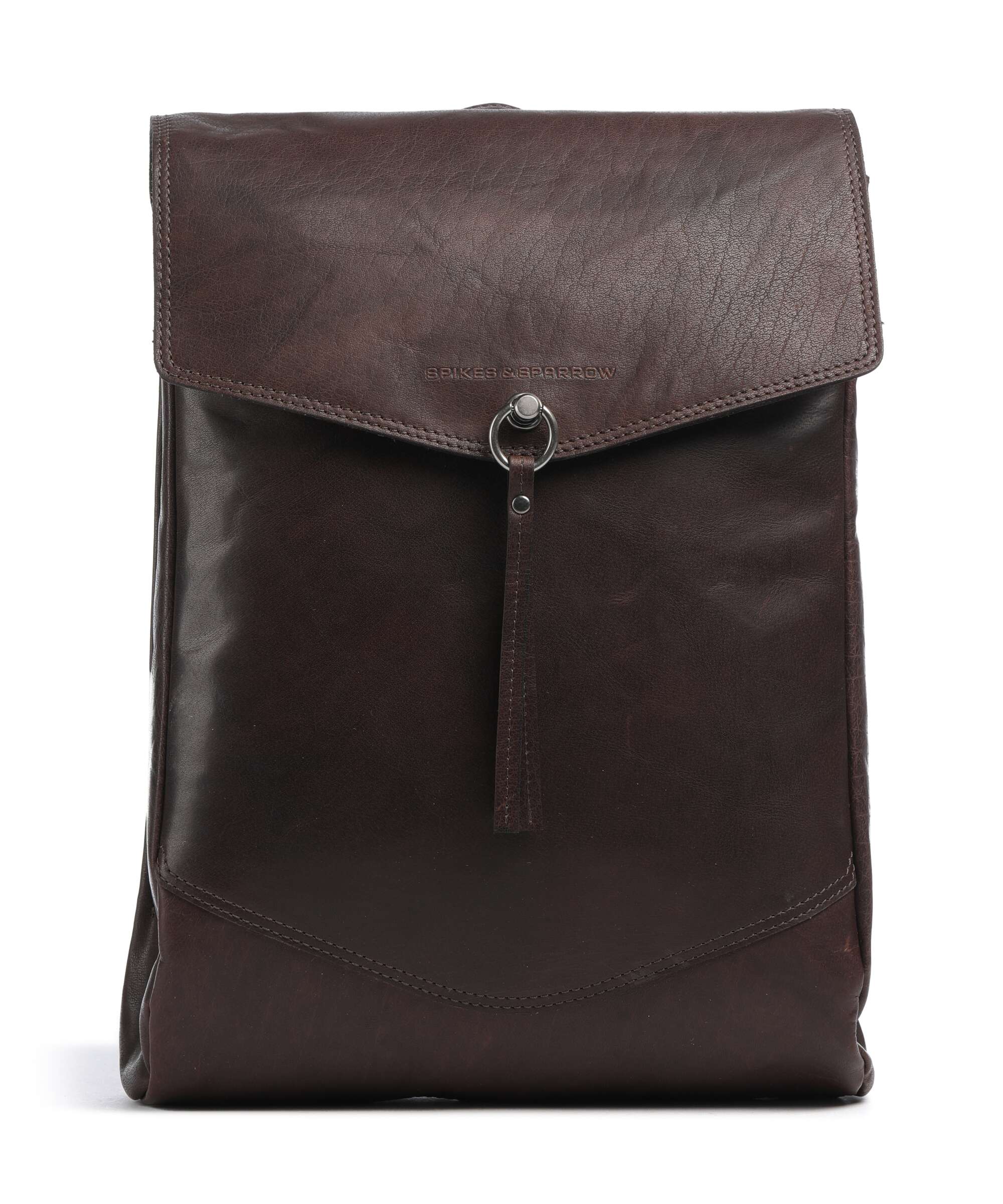 Spikes & Sparrow Bronco Marlotte Laptop rugzak dark brown