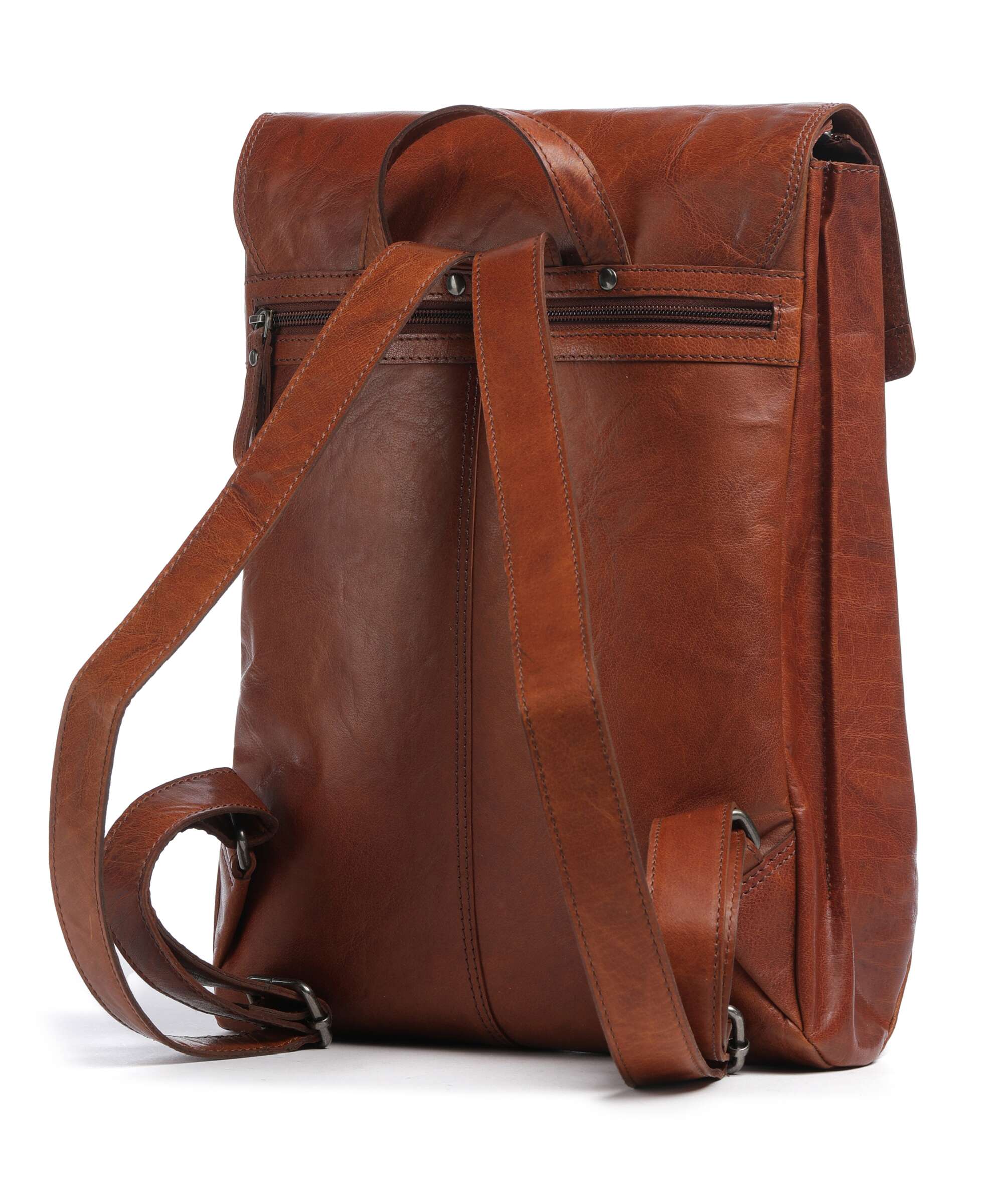 Spikes & Sparrow Bronco Marlotte Laptop rugzak brandy - Image 2