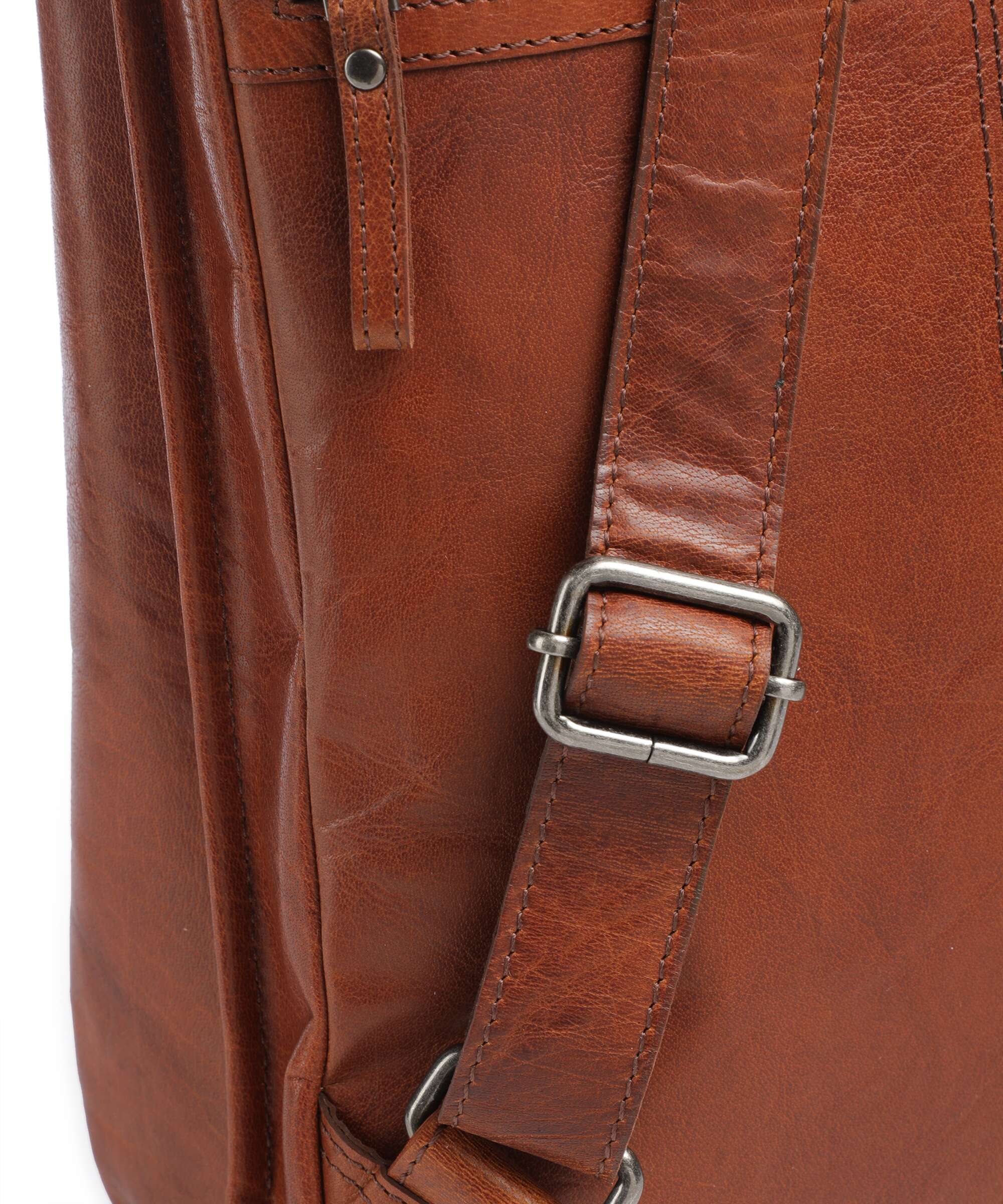 Spikes & Sparrow Bronco Marlotte Laptop rugzak brandy - Image 4