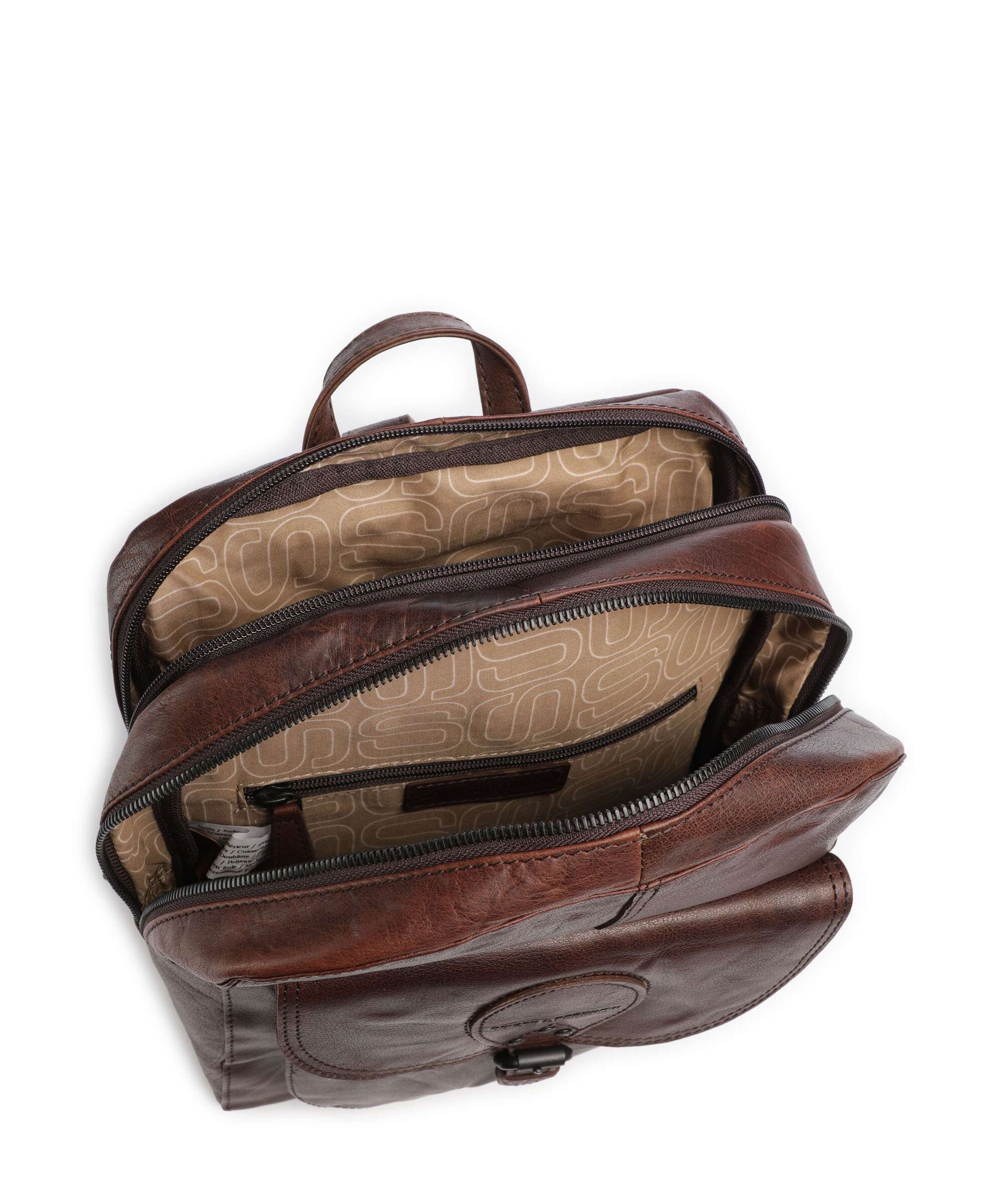 Spikes & Sparrow Bronco May Rugzak dark brown - Image 6