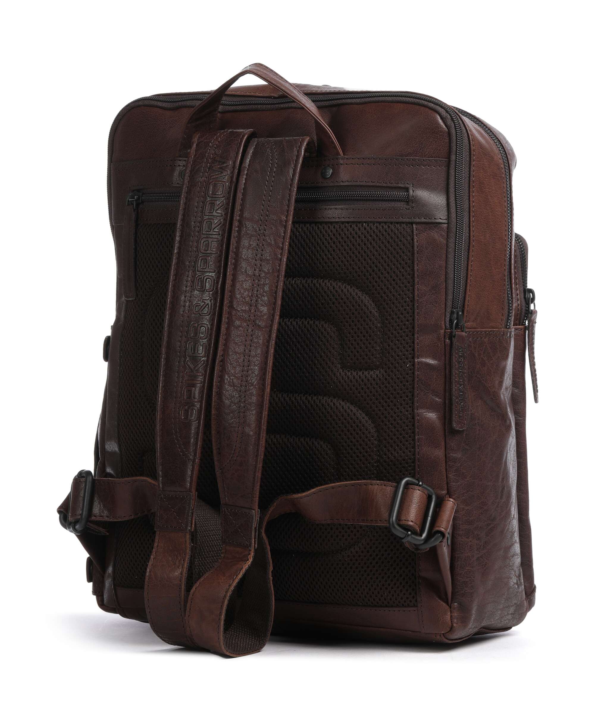 Spikes & Sparrow Bronco Mitch Rugzak dark brown - Image 2