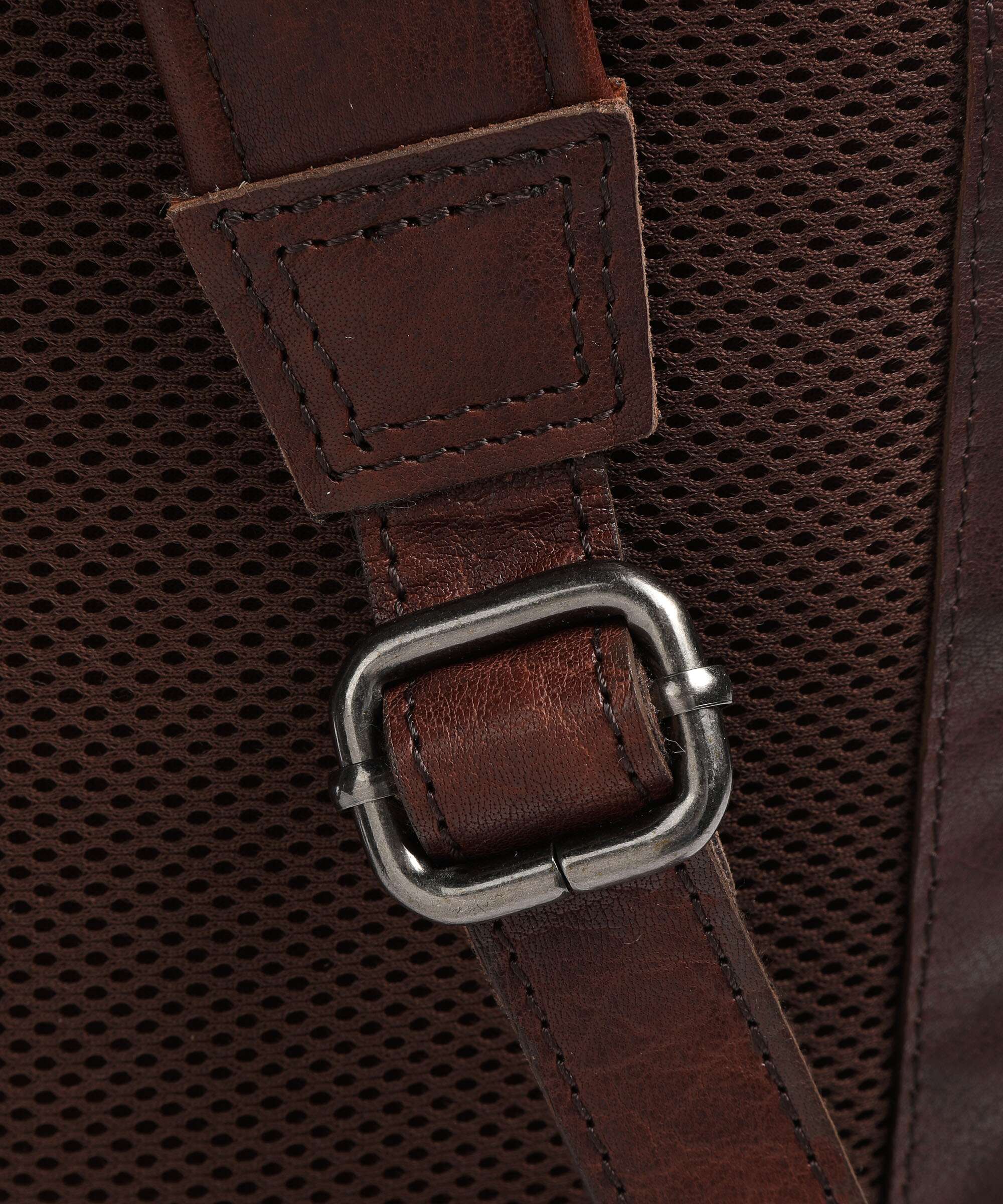 Spikes & Sparrow Bronco Rugzak dark brown - Image 6