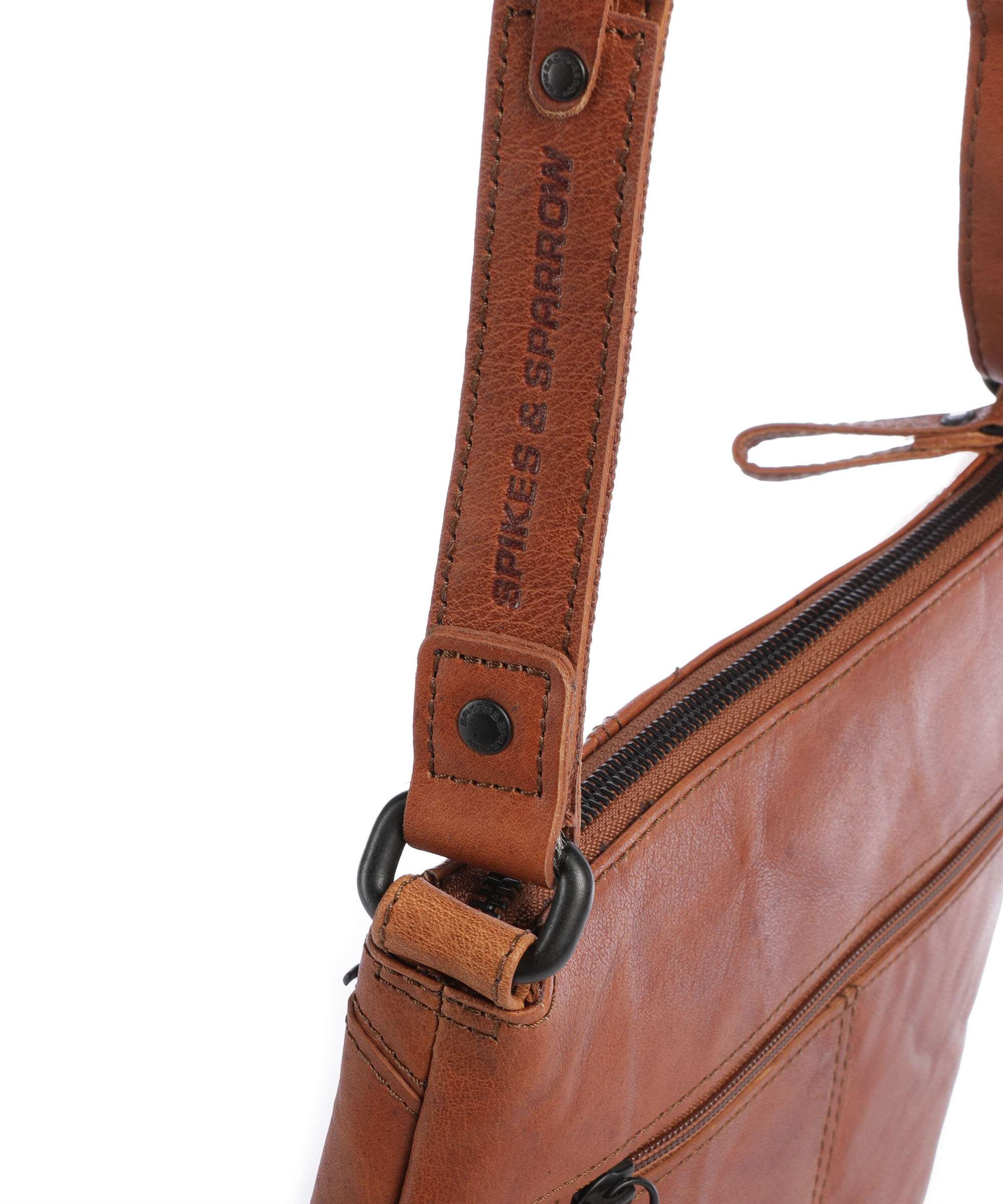 Spikes & Sparrow Bronco Serina Crossbody tas brandy - Image 4