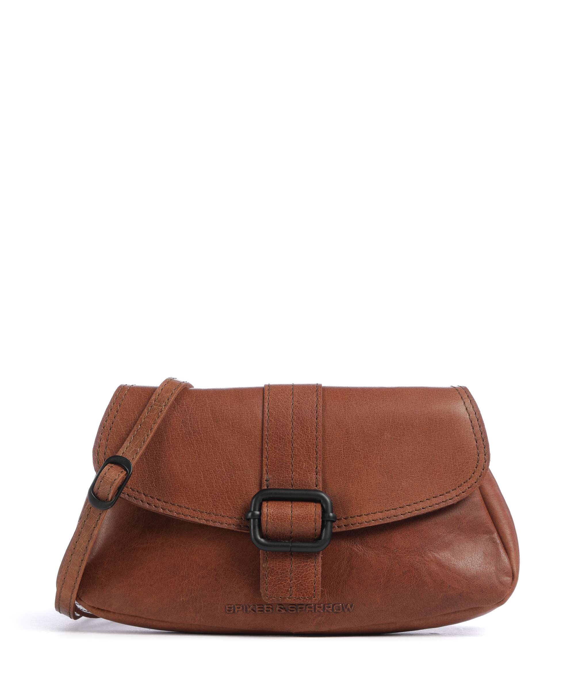 Spikes & Sparrow Bronco Sylvie Crossbody tas brandy