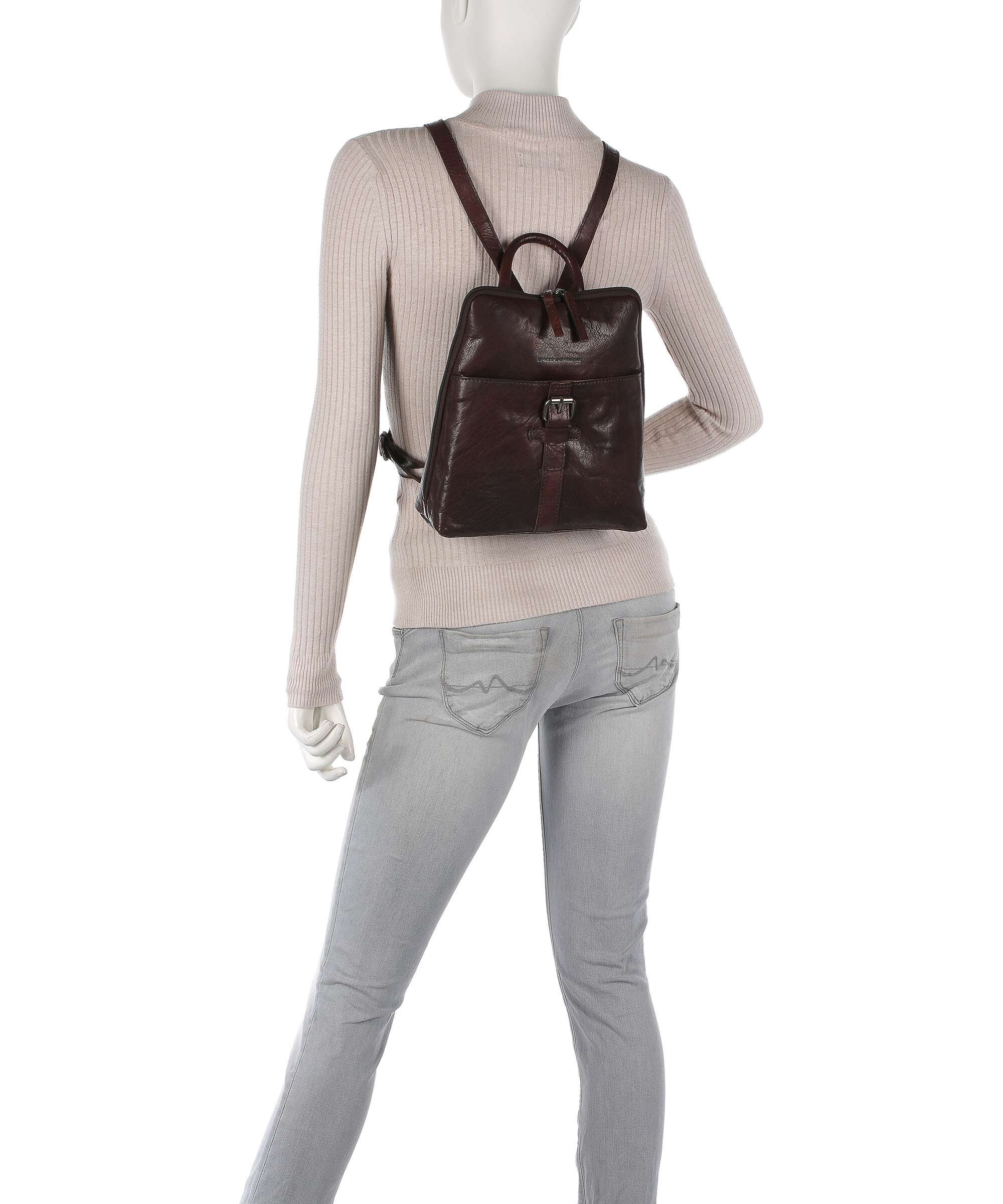 Spikes & Sparrow Rugzak dark brown - Image 3