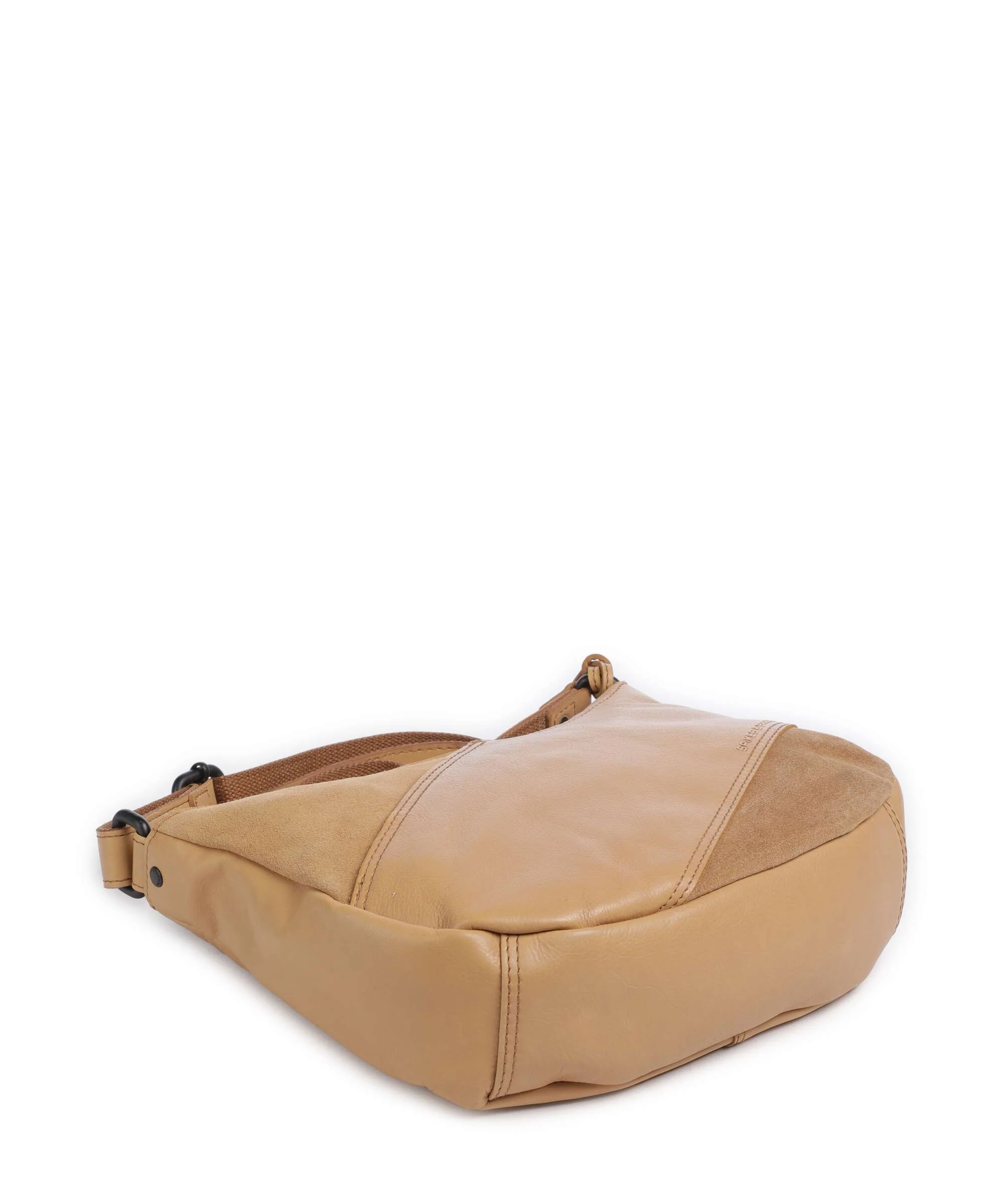 Spikes & Sparrow Suede Mix Lorain Crossbody tas camel - Image 4