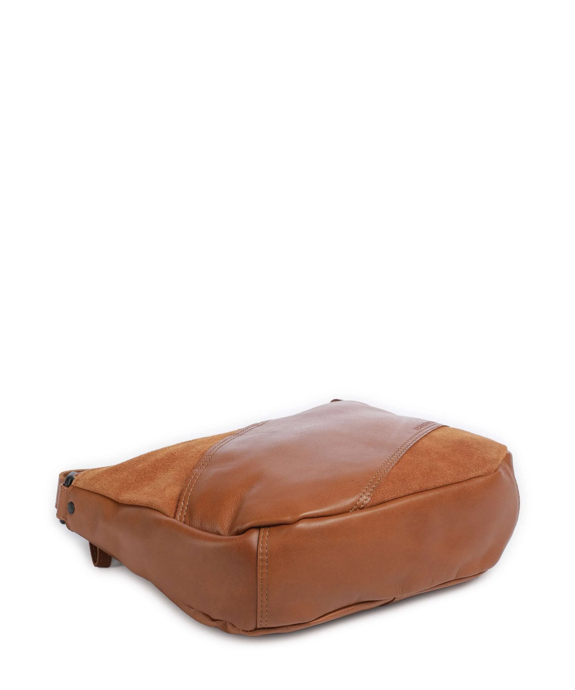 Spikes & Sparrow Suede Mix Lorain Crossbody tas brandy - Image 4