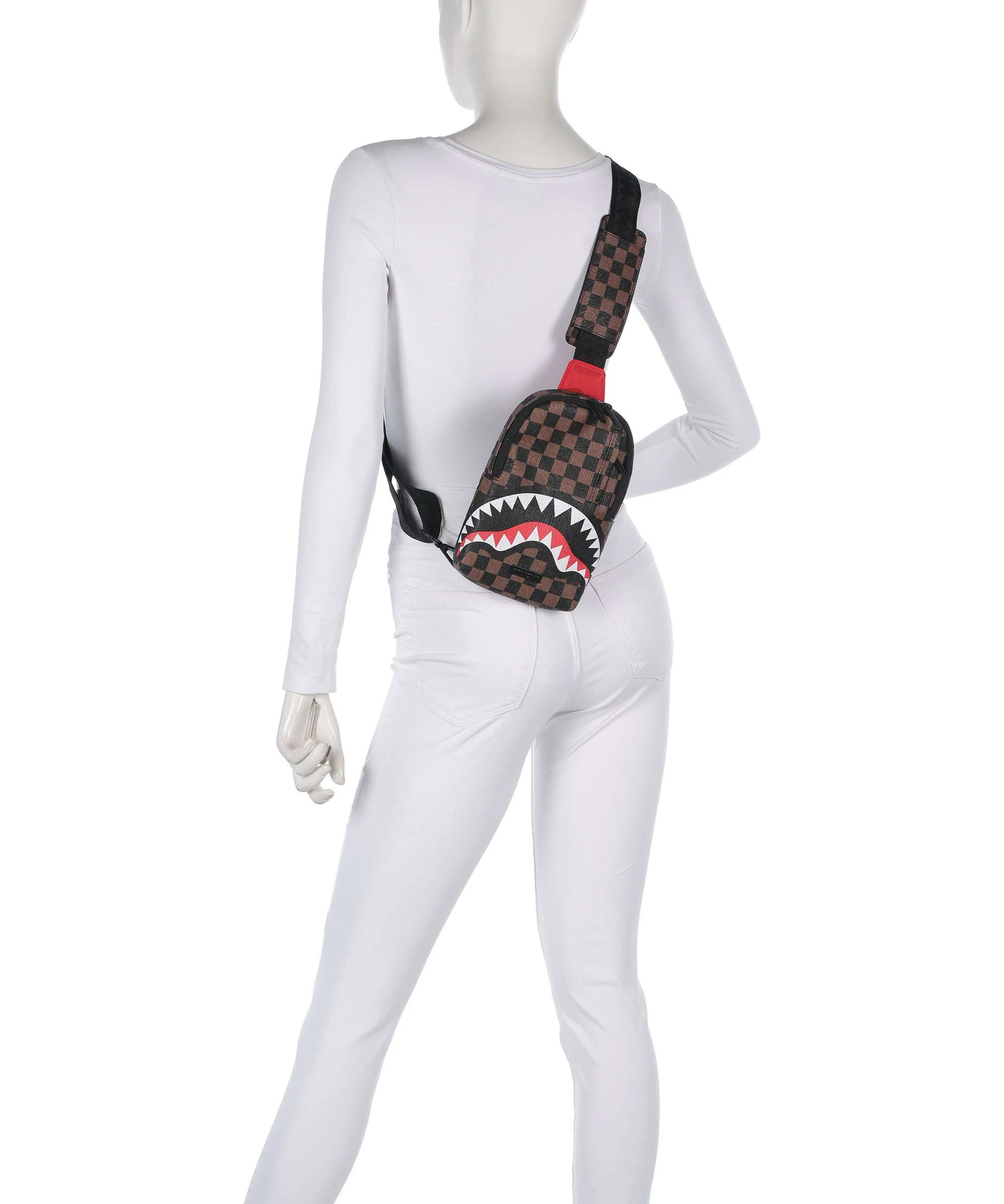 Sprayground Check 2 Emboss Sling rugzak multicolour - Image 3