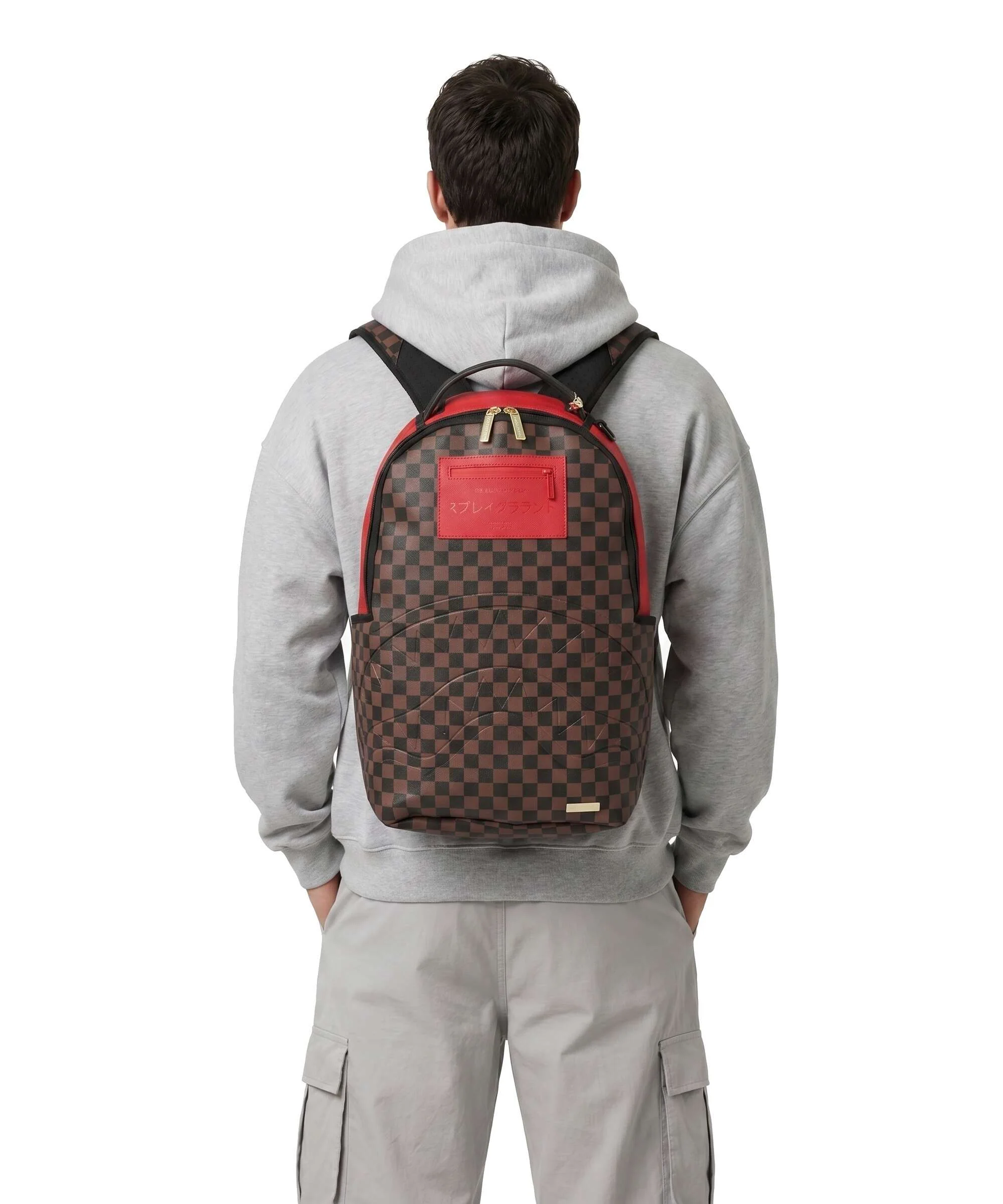Sprayground Red Redemption Rugzak brown - Image 3