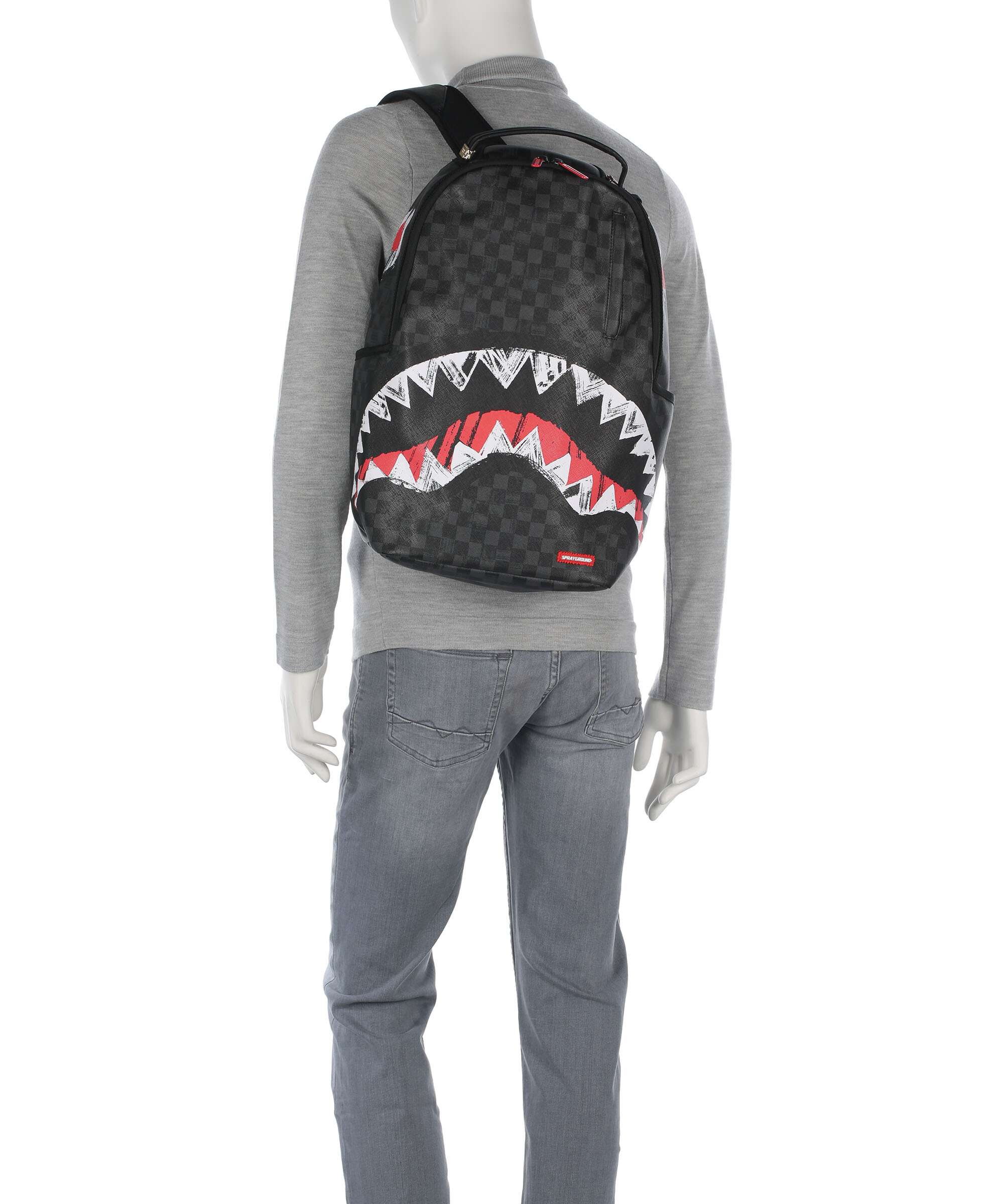 Sprayground Scribble Shark Rugzak multicolour - Image 3