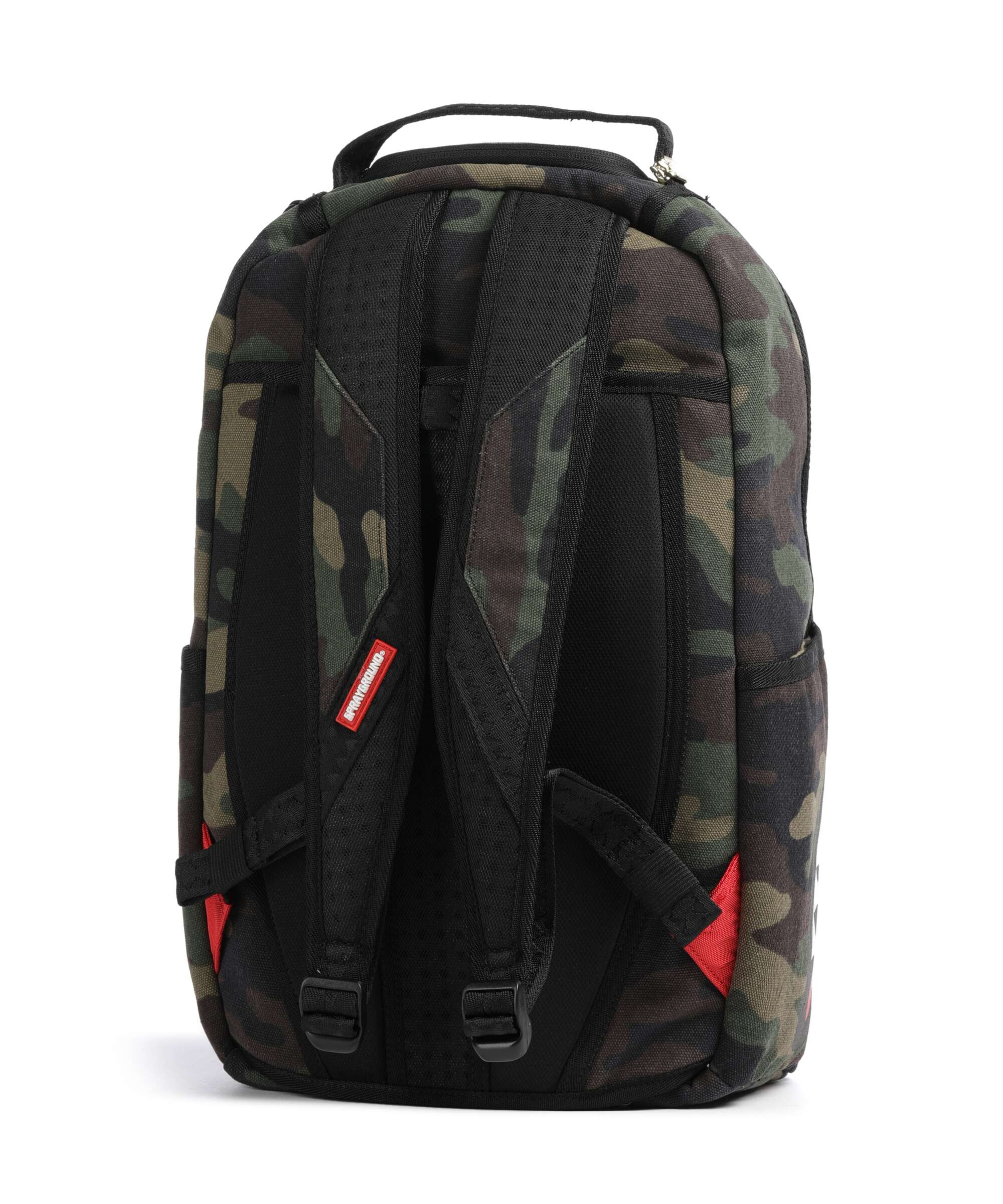 Sprayground Shark Central Camo Rugzak green - Image 2