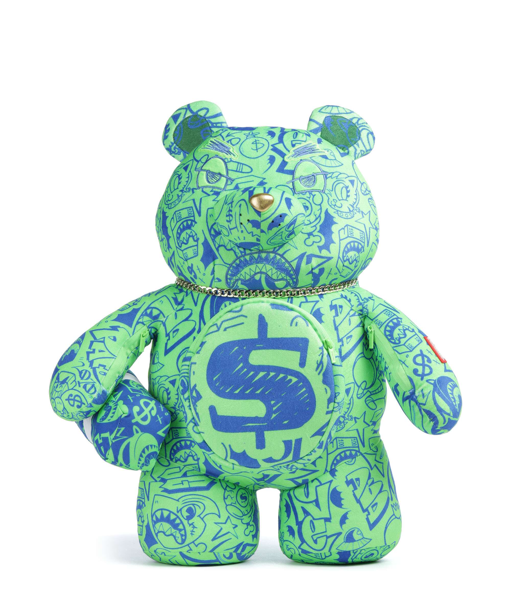 Sprayground Tatted Up No Face Moneybear Rugzak multicolour