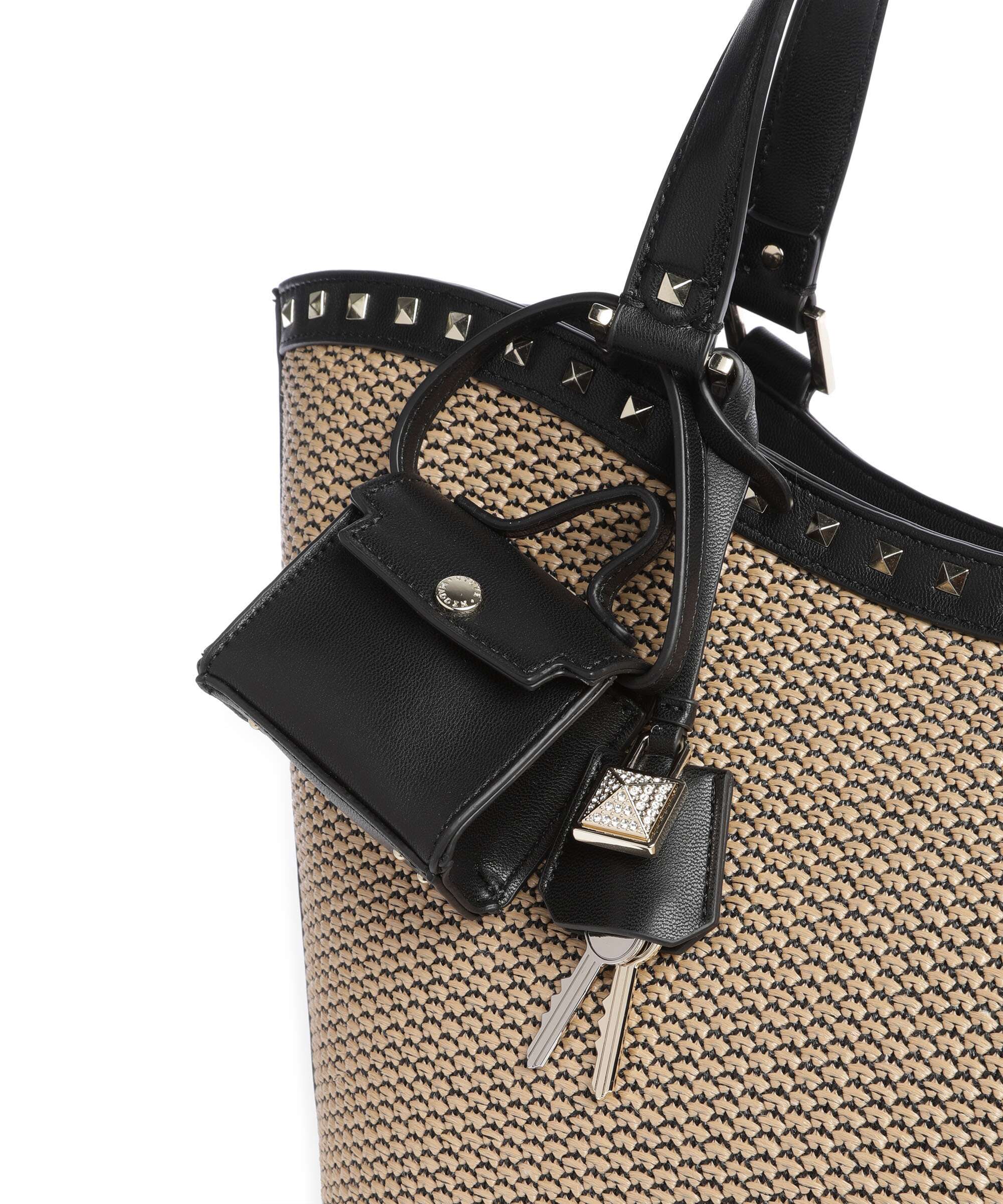 Steve Madden BAGULLA Boodschappentas black/natural - Image 4