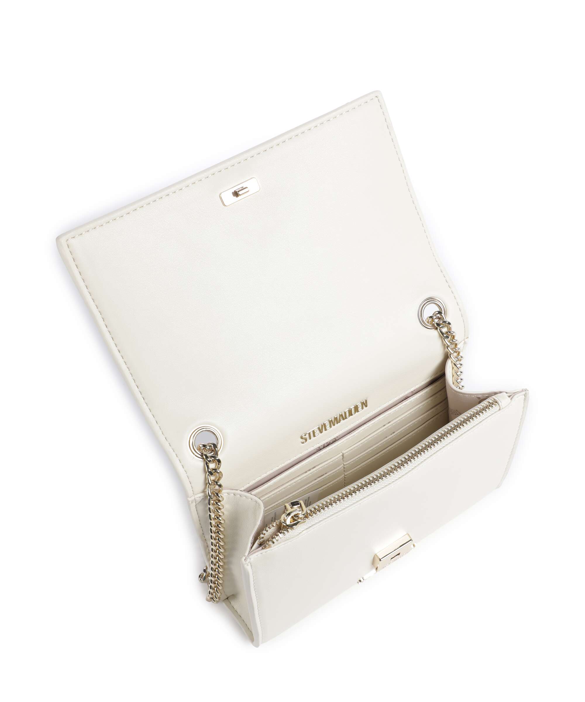 Steve Madden BDIPSY Schoudertas white/gold - Image 7