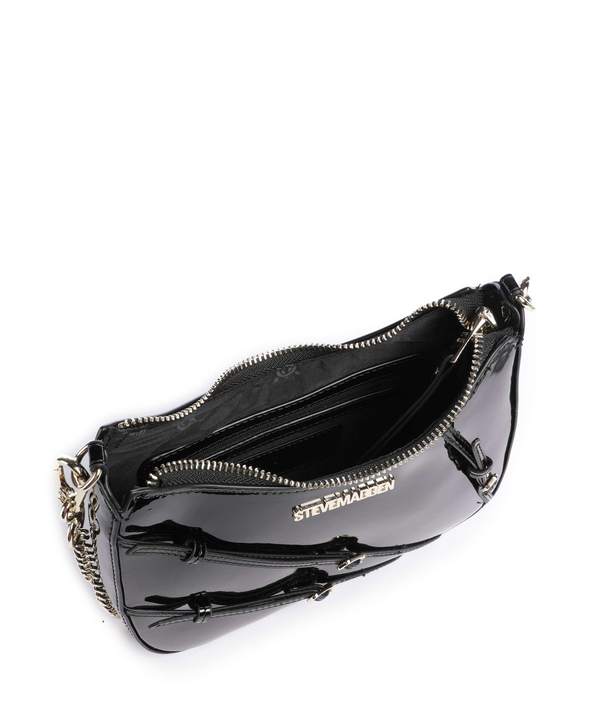 Steve Madden BLIANA Schoudertas black/gold - Image 7