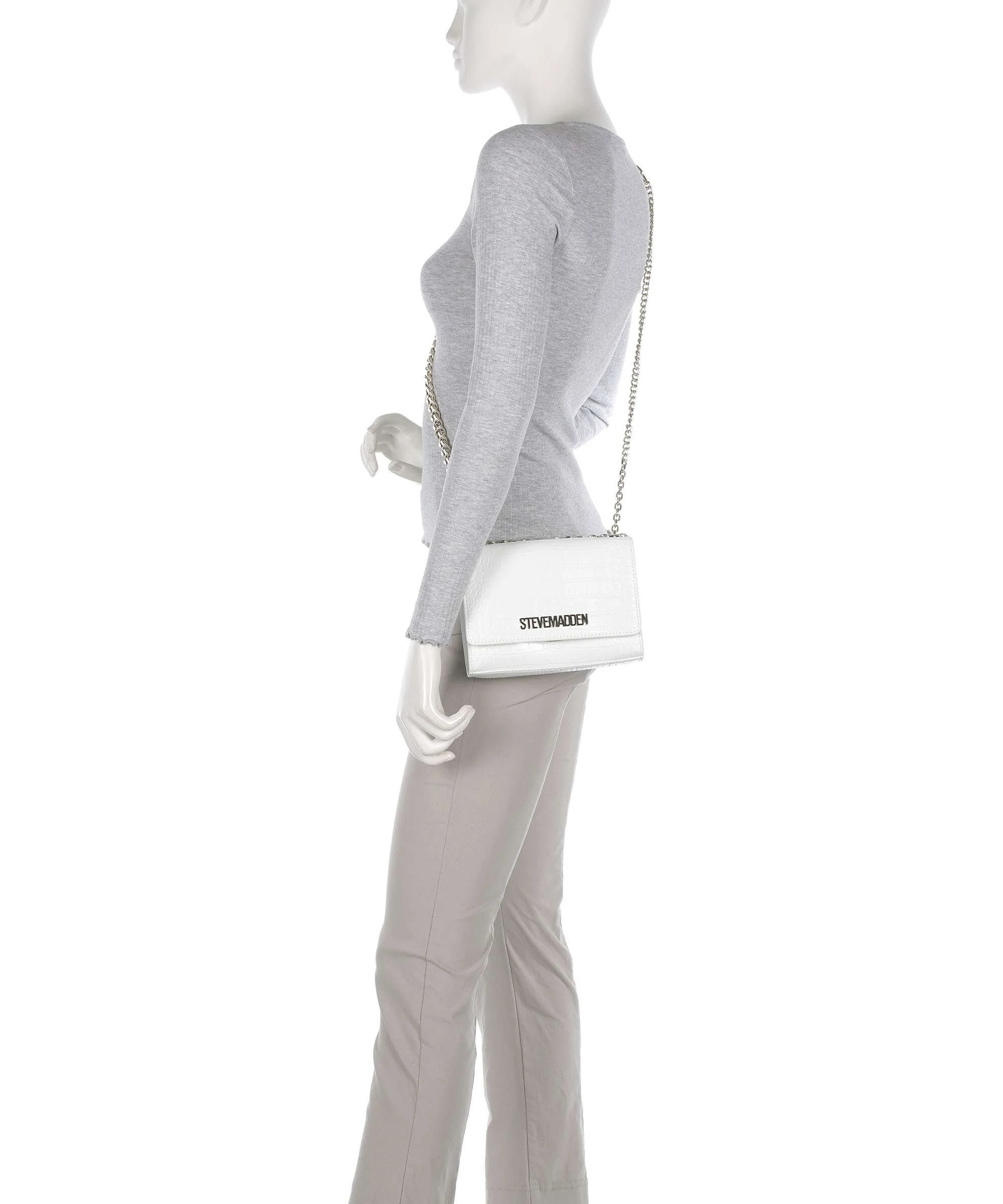 Steve Madden BRAYE Schoudertas white - Image 4