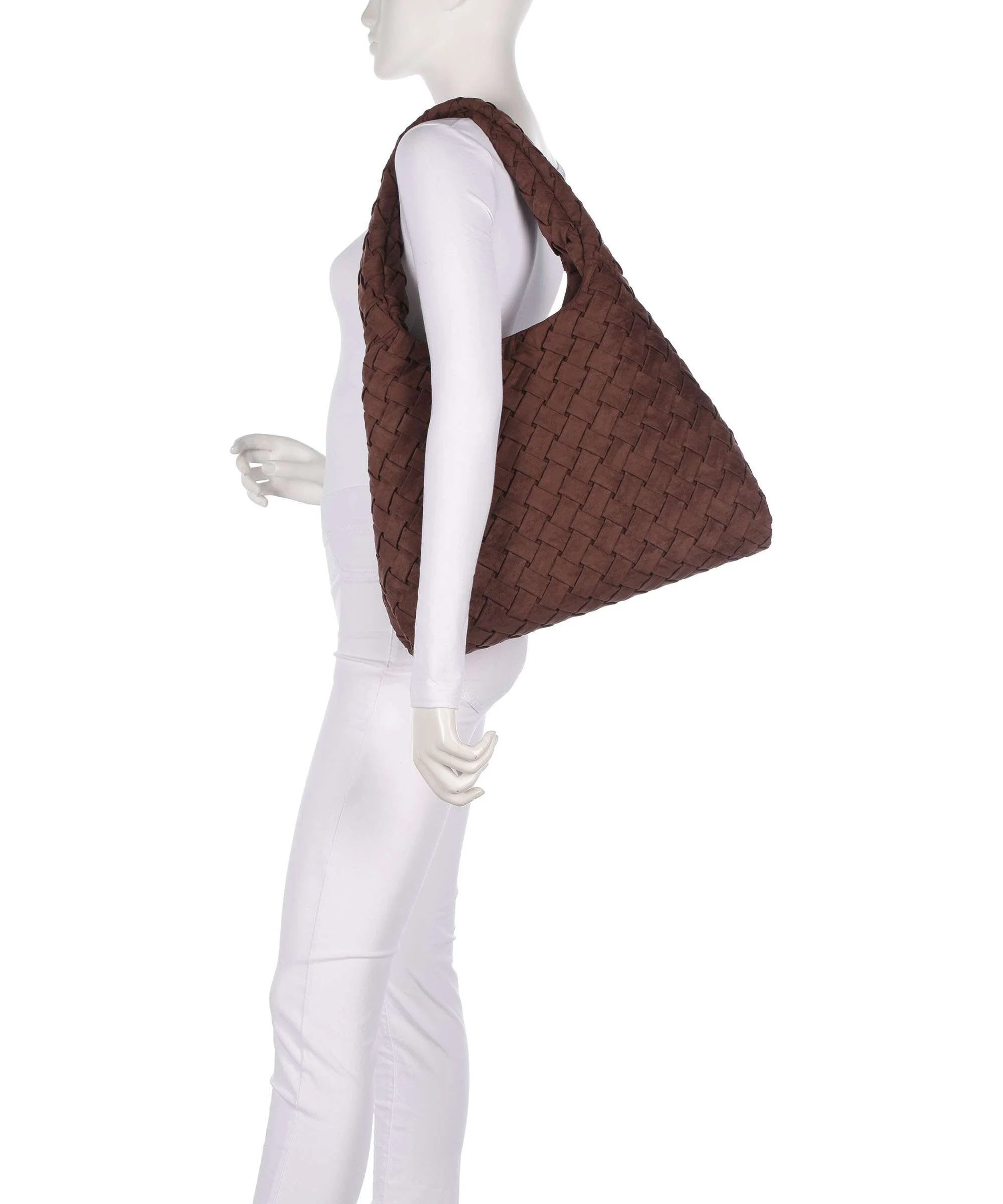 Steve Madden BRHIANON Hobo tas chocolate/gold - Image 3
