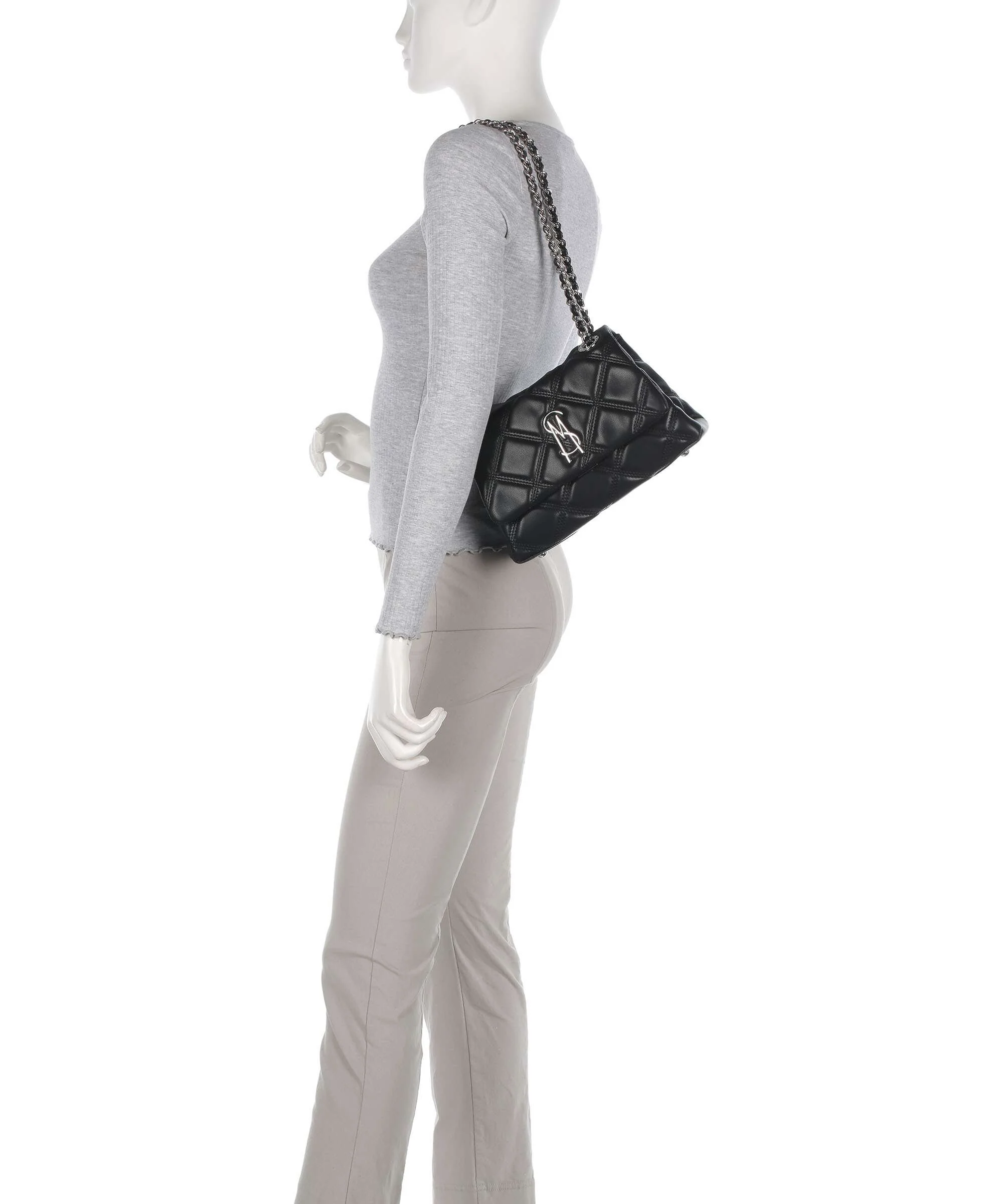 Steve Madden BVOLTURI Schoudertas black/silver - Image 3