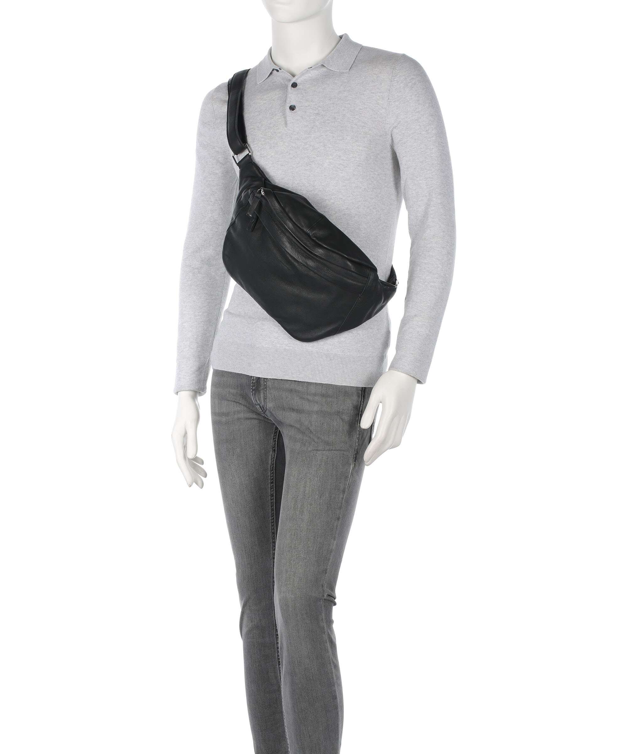 Still Nordic Basic Crossbody tas black - Image 4