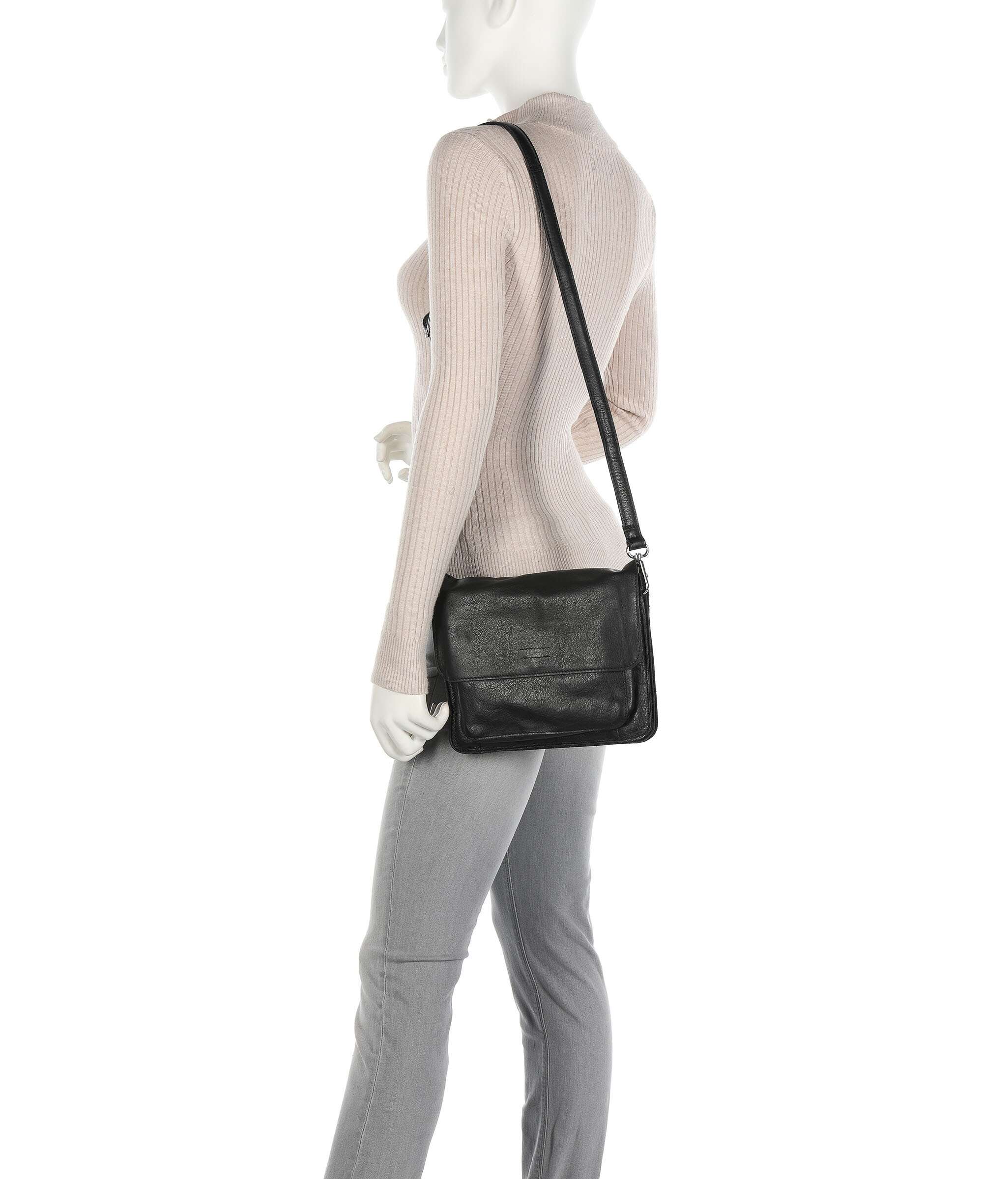 Still Nordic Basic Crossbody tas black - Image 3