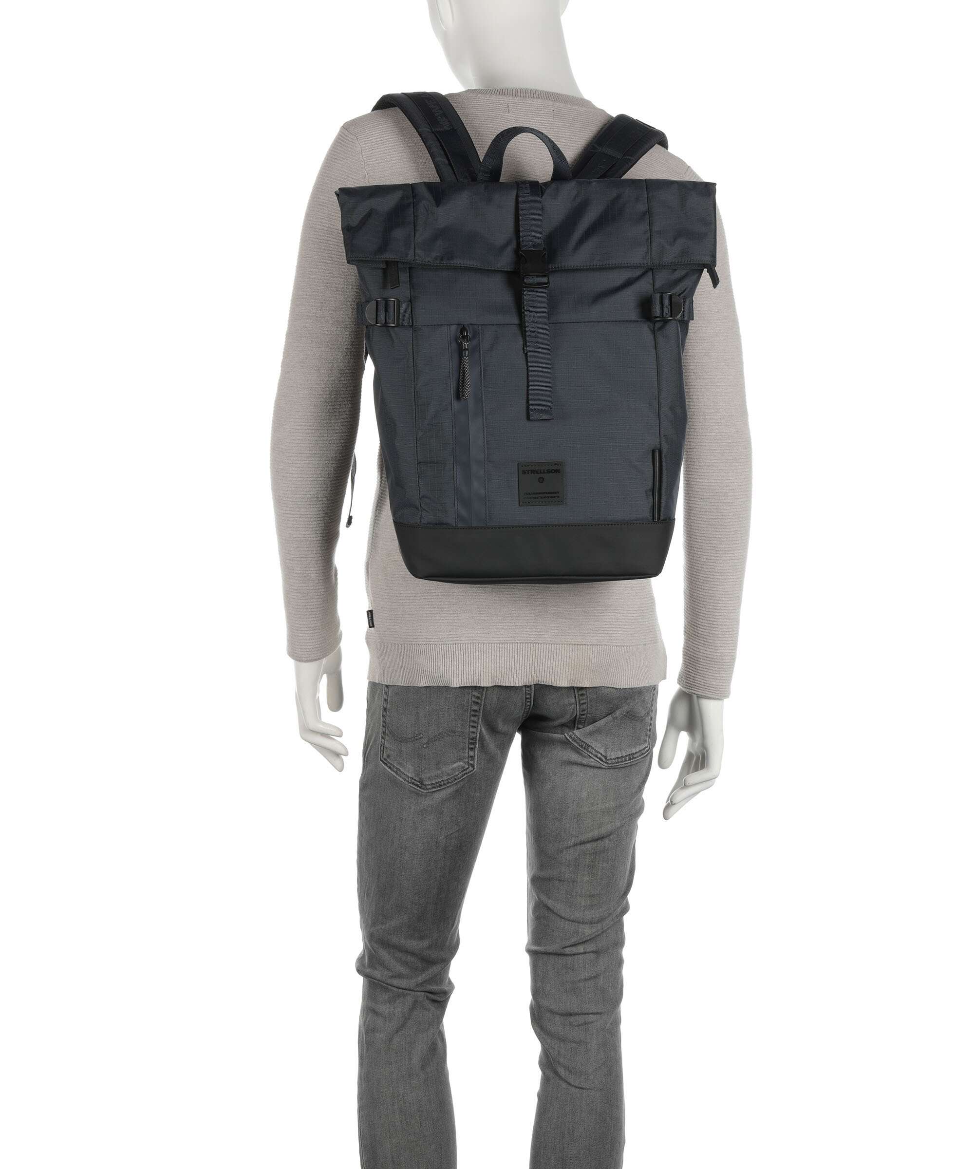 Strellson Northwood Rs Rolltop rugzak dark blue - Image 3