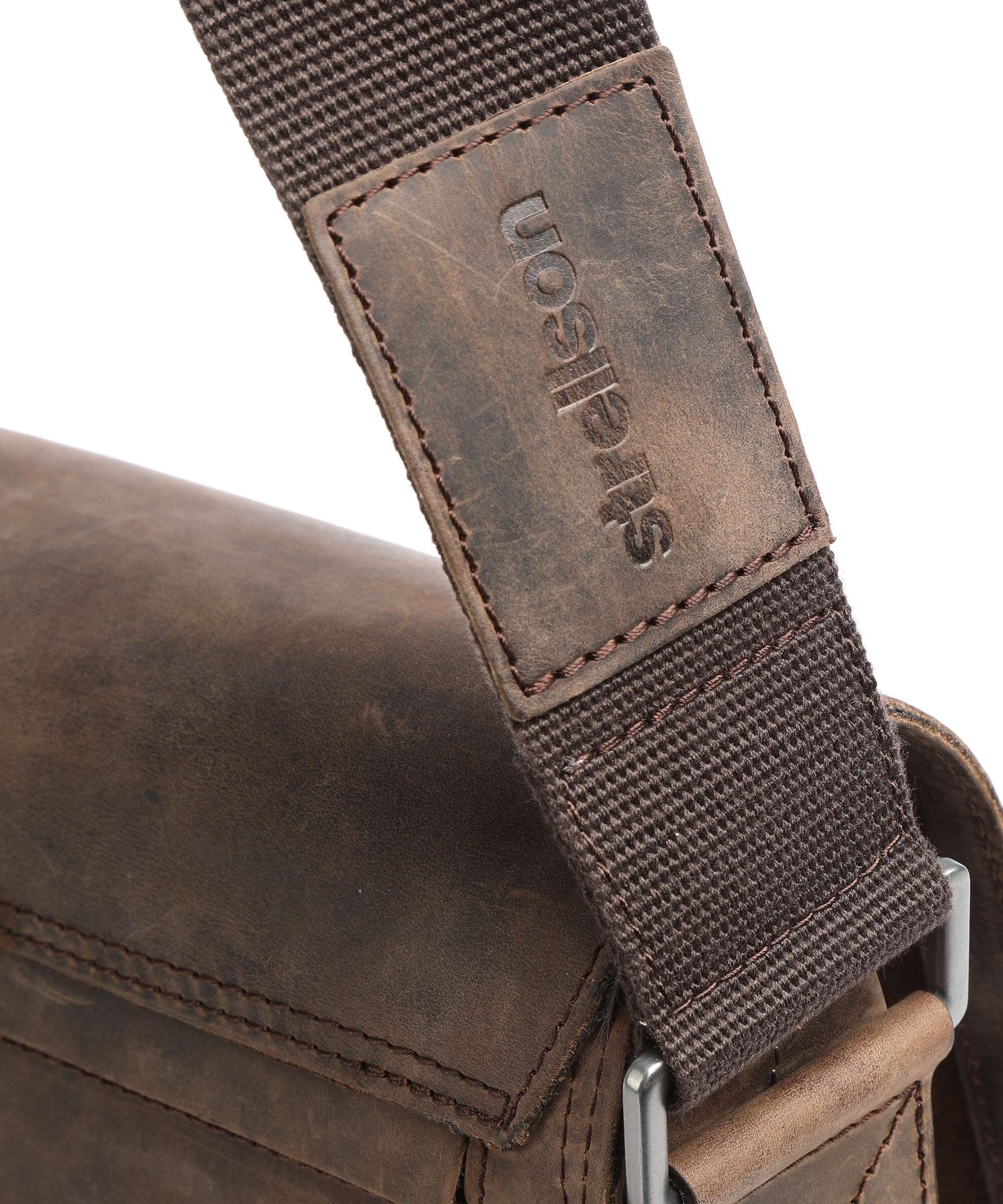 Strellson Richmond Schoudertas dark brown - Image 4