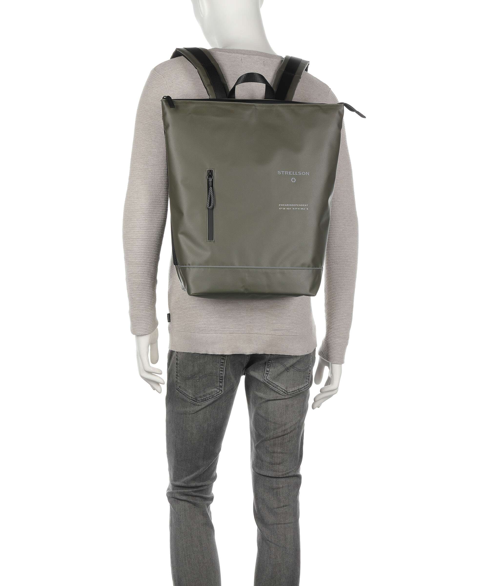 Strellson Stockwell 2.0 Rugzak khaki - Image 3