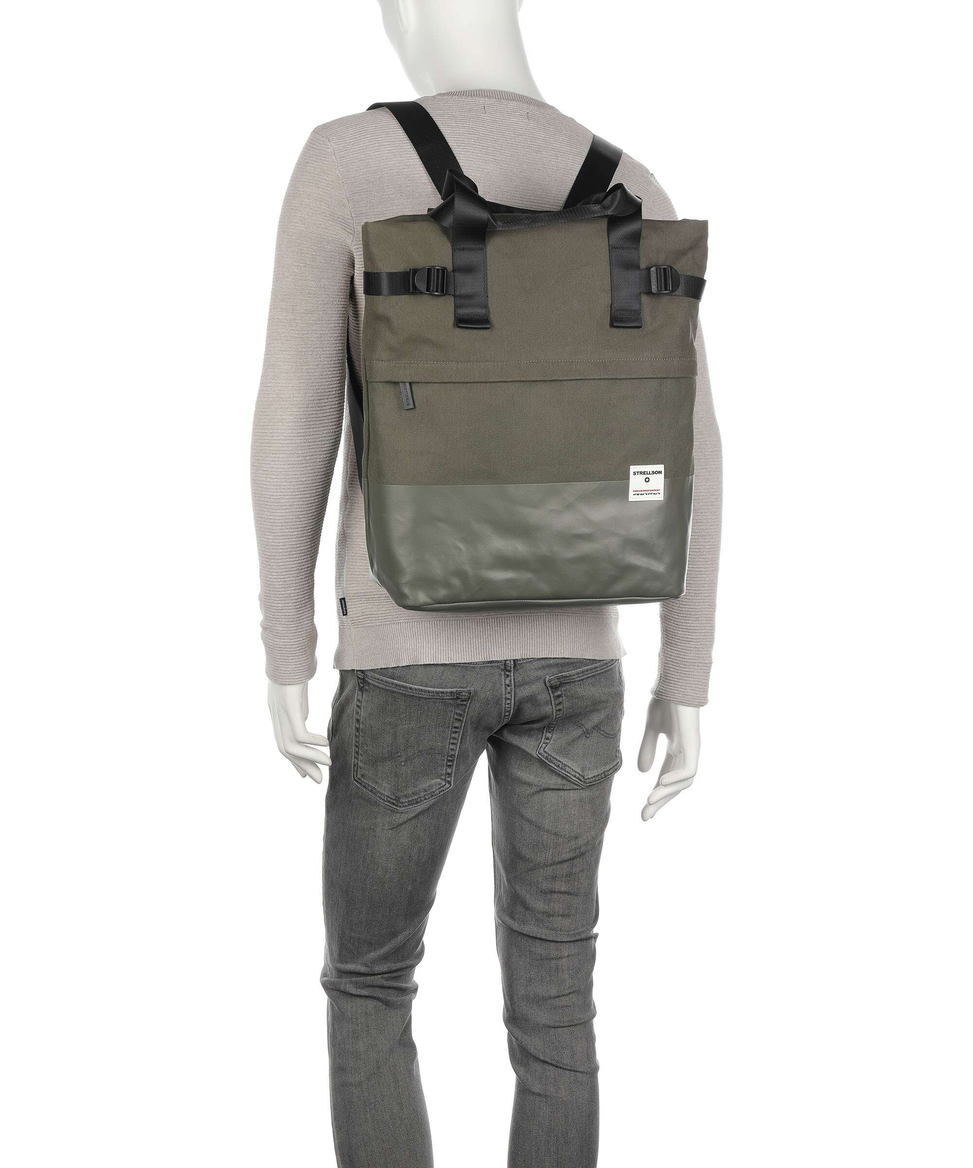 Strellson Tottenham 2.0 jake Rugzak-tas khaki - Image 3