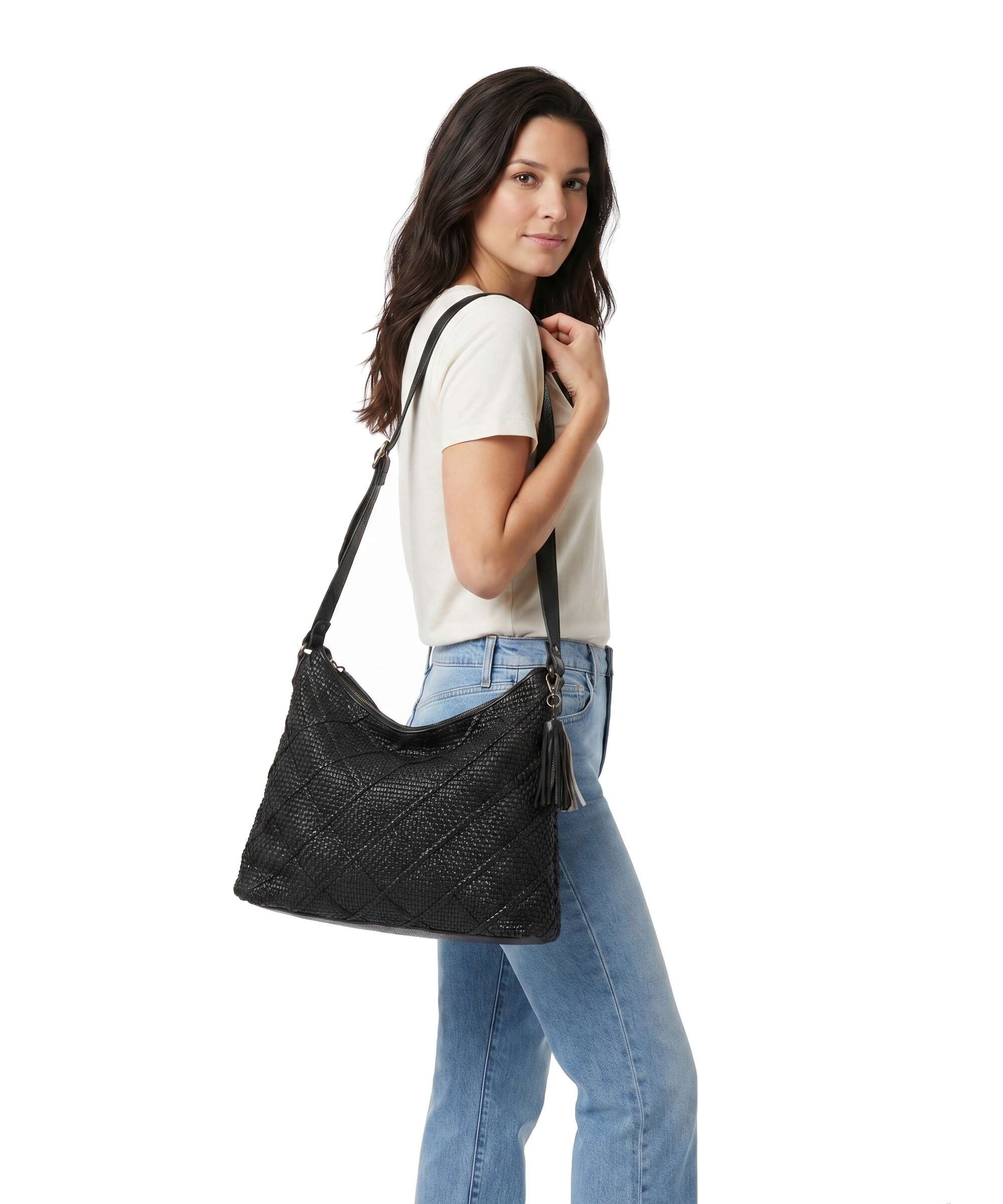 Taschendieb Wien Beatrixpark 1 Hobo tas black bean - Image 4