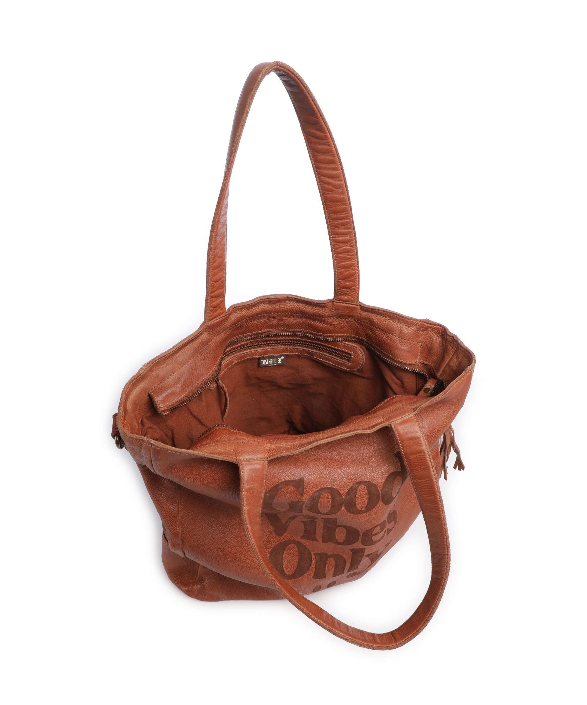 Taschendieb Wien Gutstrasse 1 Boodschappentas cognac - Image 6