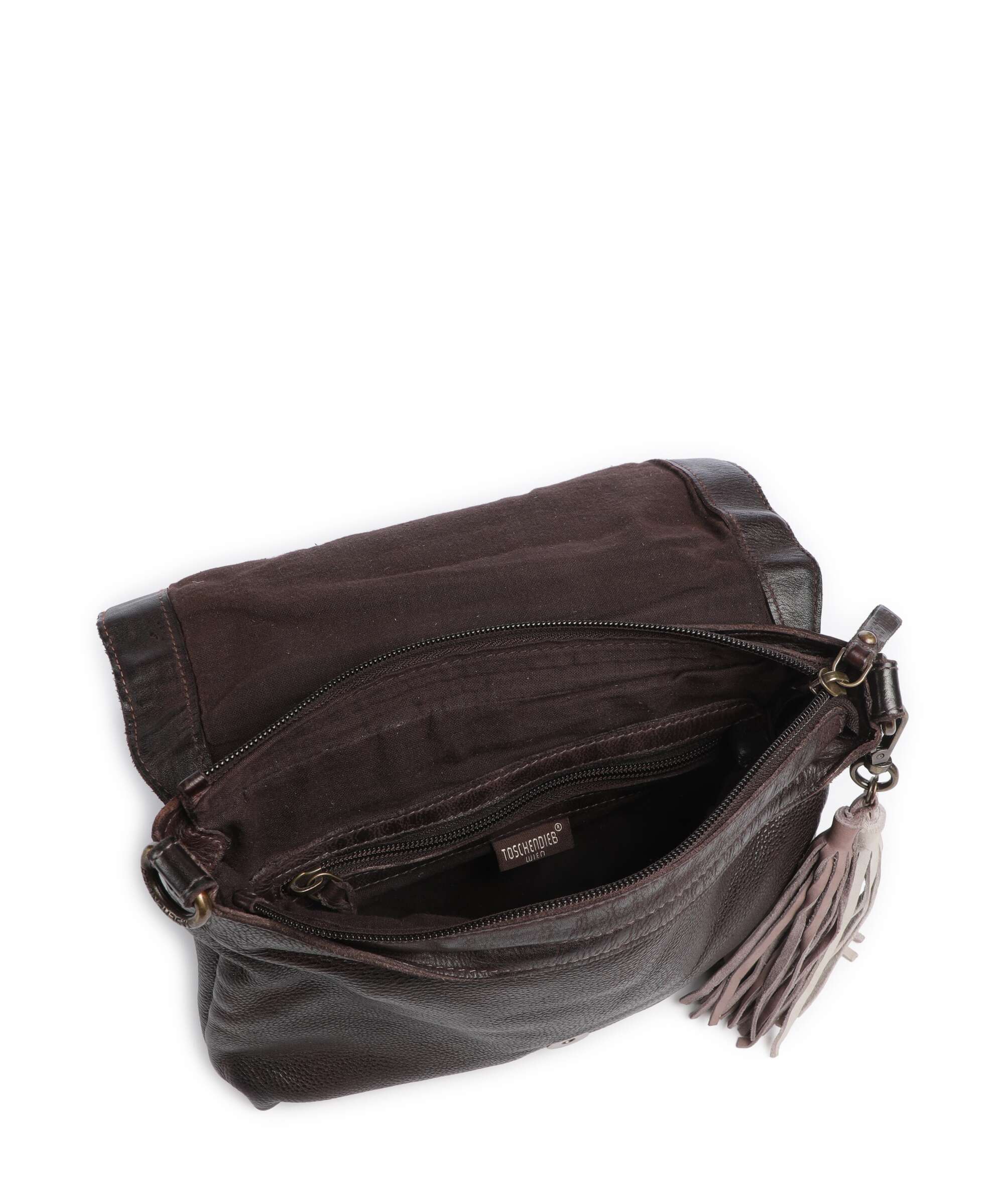 Taschendieb Wien Gutstrasse 4 Crossbody tas mokka - Image 6