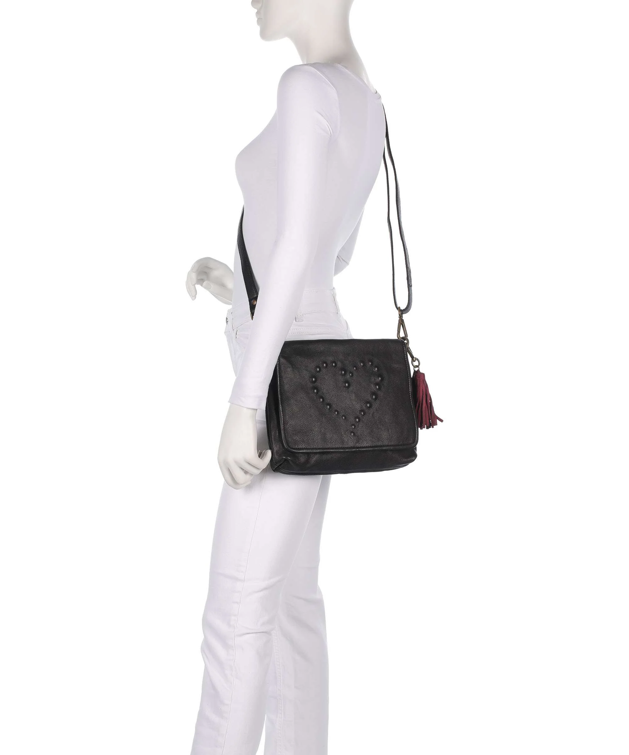 Taschendieb Wien Herzoggasse 4 Crossbody tas black vintage - Image 3
