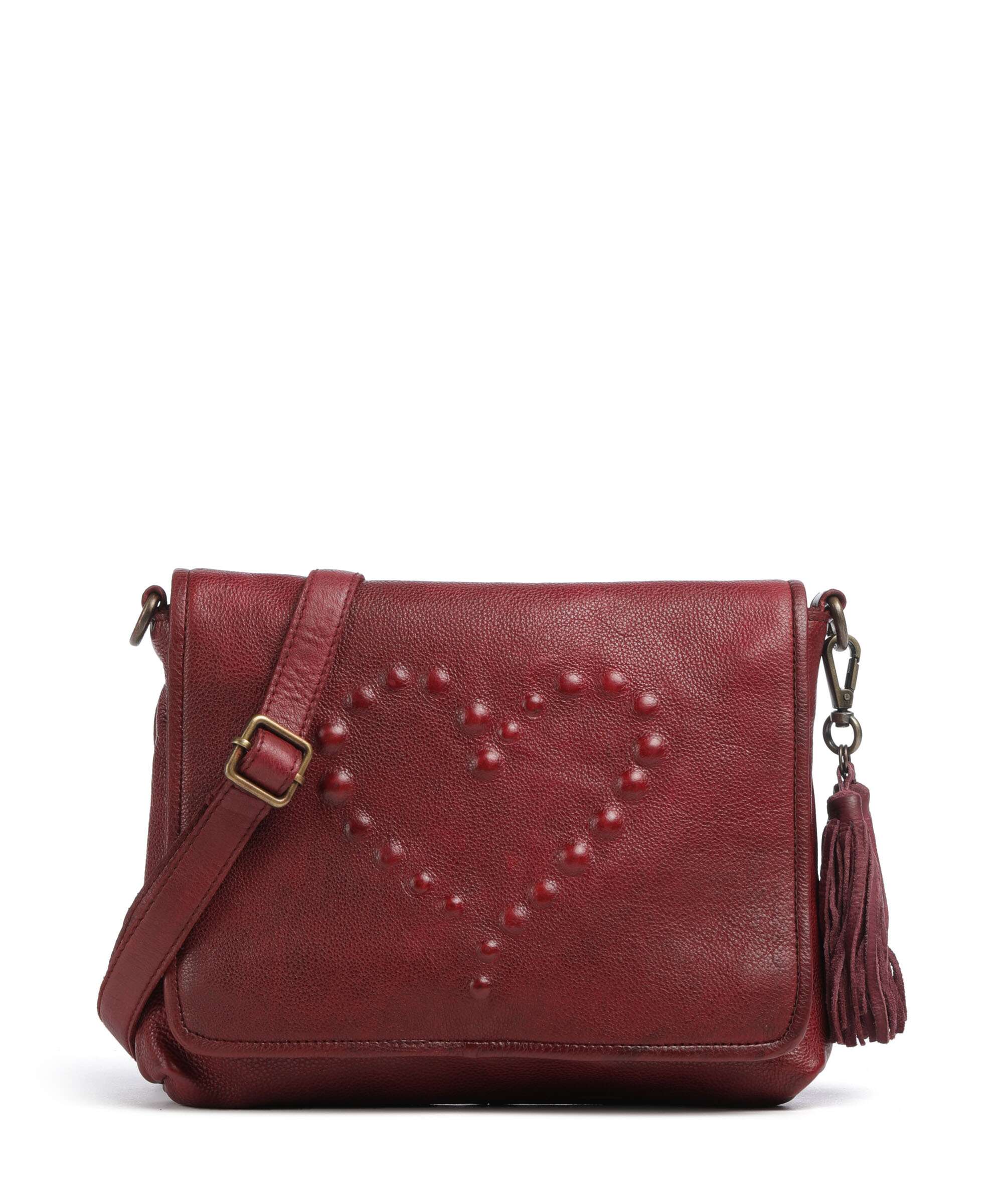Taschendieb Wien Herzoggasse 4 Crossbody tas red burgundy