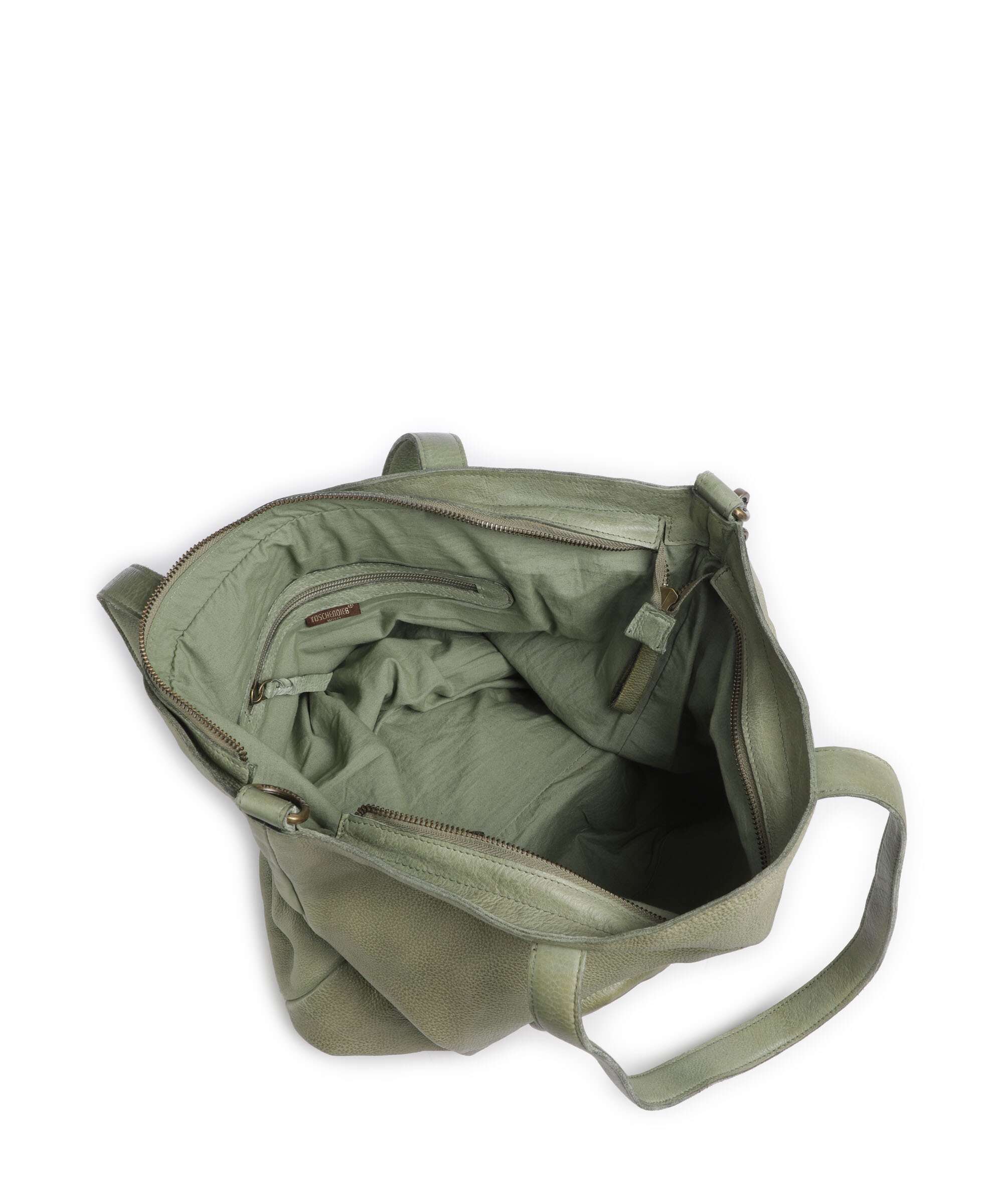 Taschendieb Wien Herzweg 1 Boodschappentas green leaf - Image 6