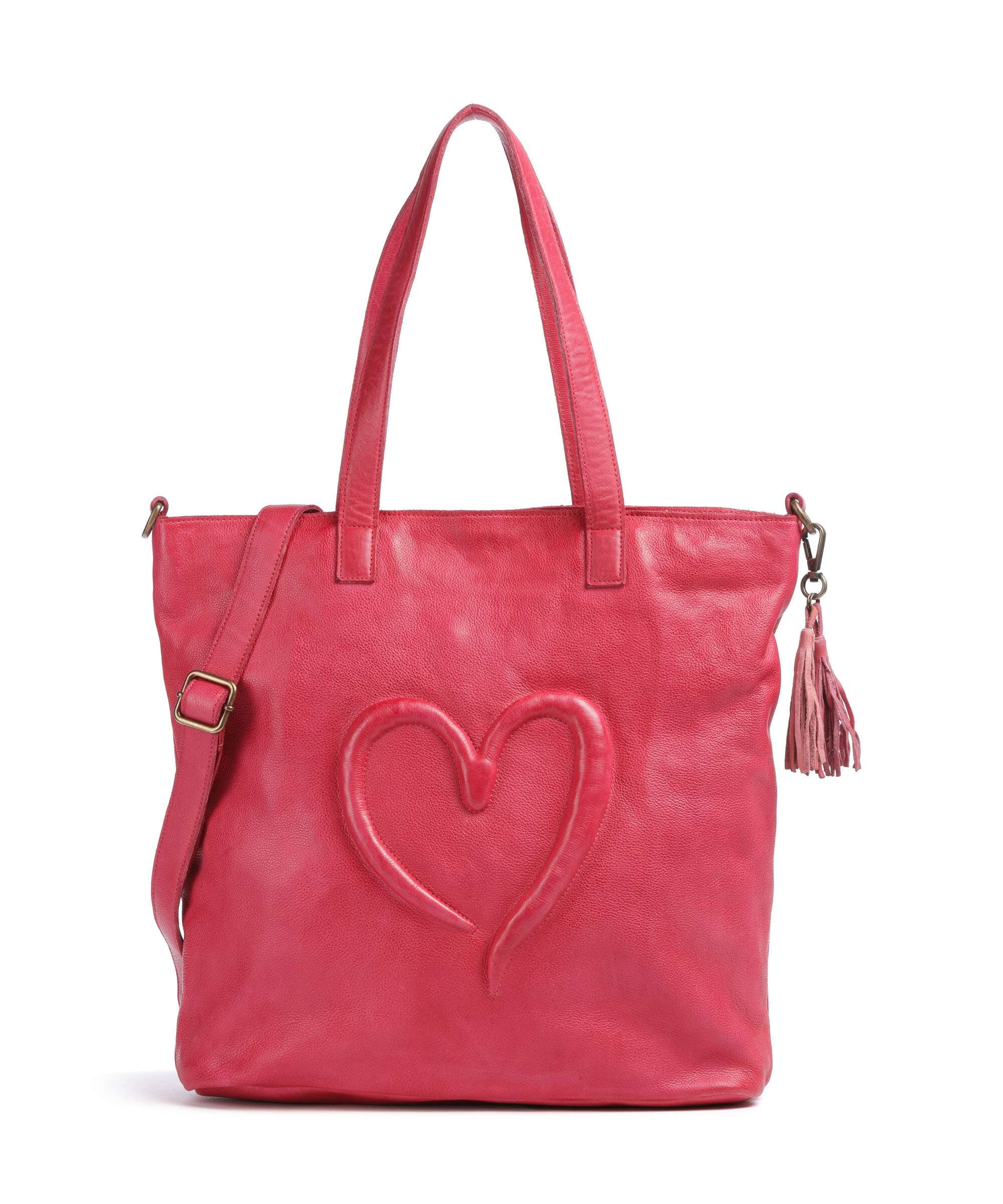 Taschendieb Wien Herzweg 1 Boodschappentas pink love