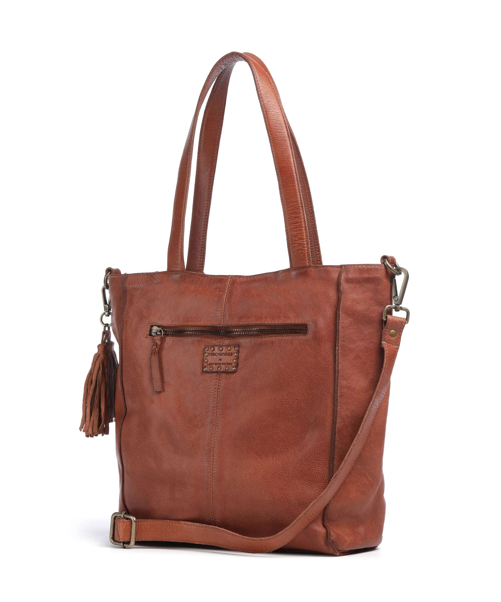 Taschendieb Wien Kaiserstrasse 21 Boodschappentas cognac - Image 2