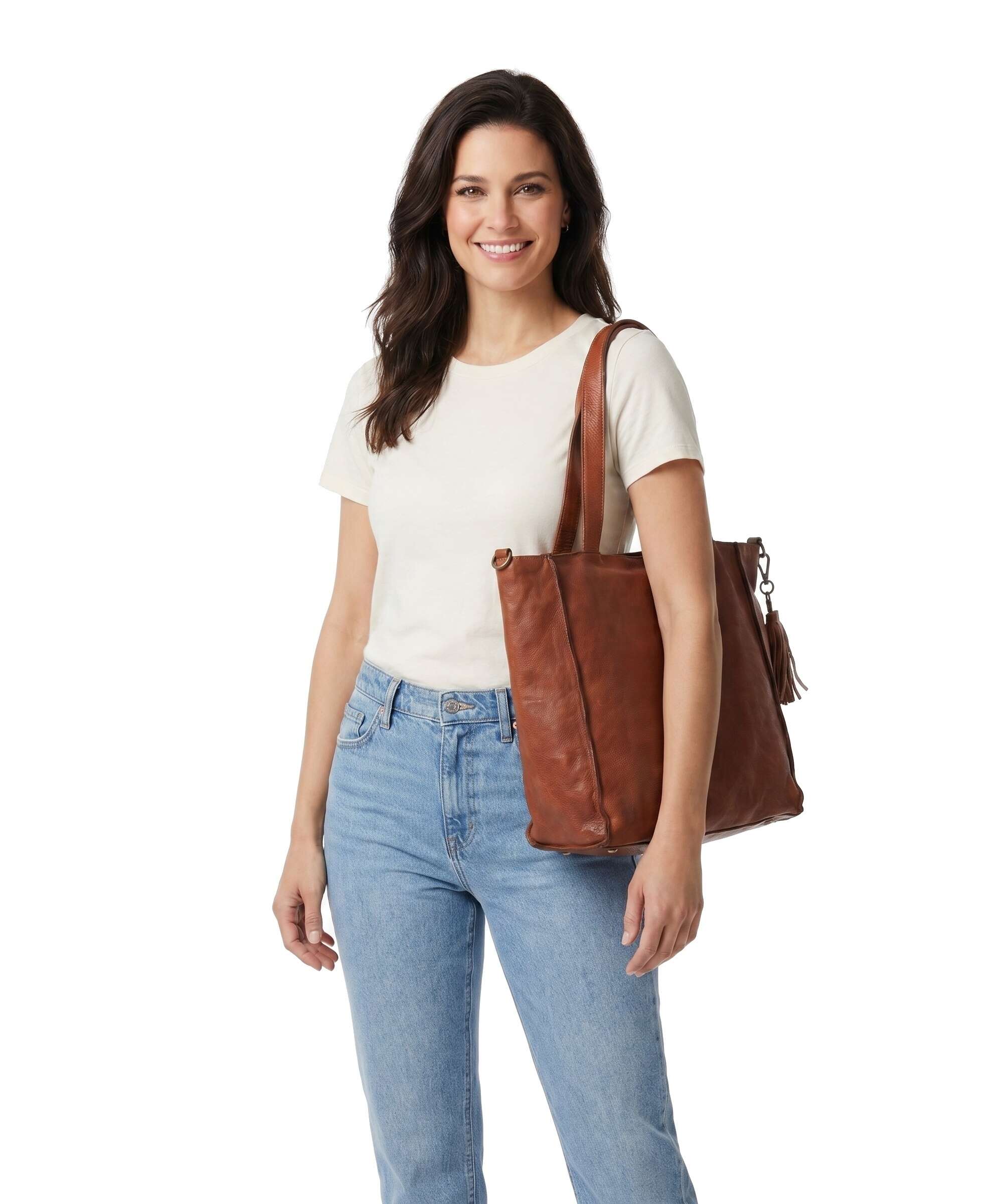 Taschendieb Wien Kaiserstrasse 21 Boodschappentas cognac - Image 3