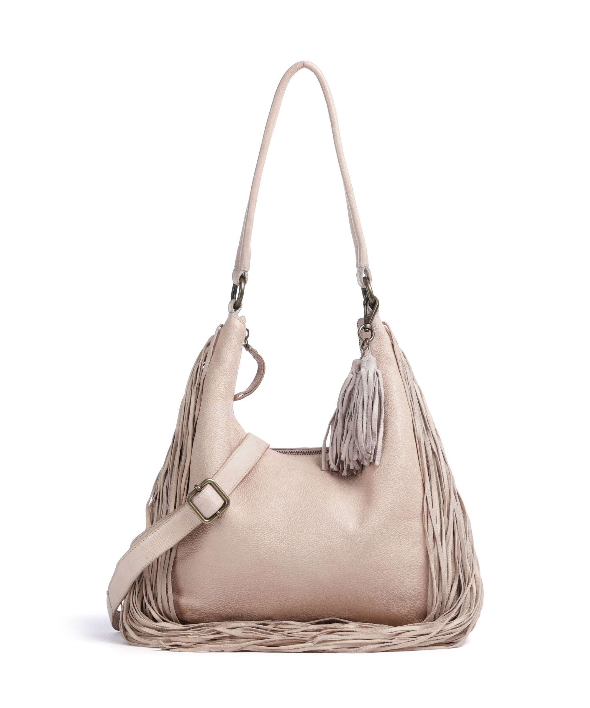 Taschendieb Wien Löwengasse 5x Hobo tas linen rose