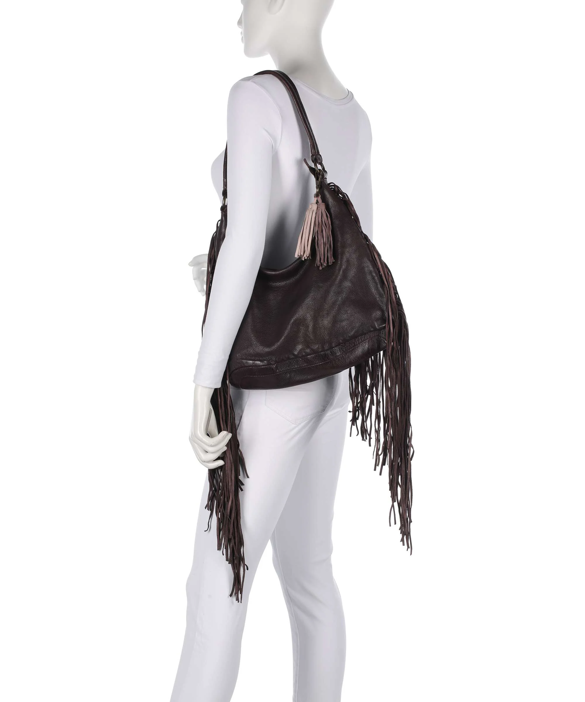 Taschendieb Wien Löwengasse 5x Hobo tas mokka - Image 3